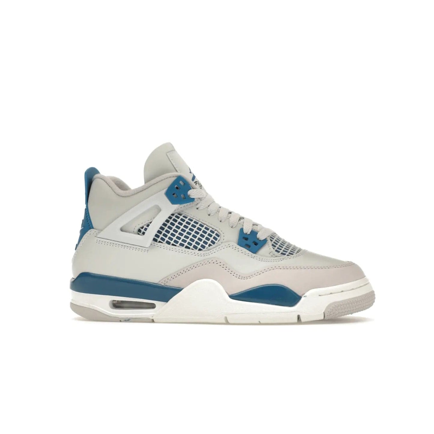 Jordan 4 Retro Military Blue (2024) (GS) - Image 2 - Only at www.BallersClubKickz.com -