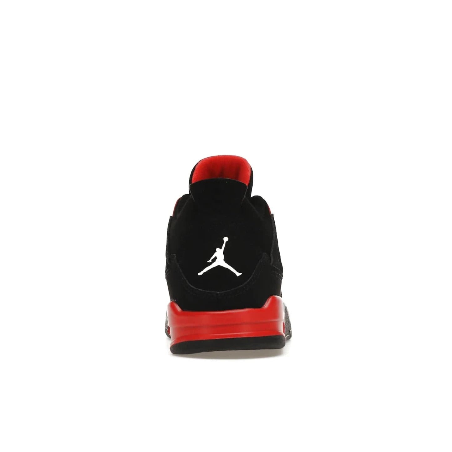 Jordan 4 Retro Red Thunder (PS) - Image 28 - Only at www.BallersClubKickz.com - The Air Jordan 4 Retro Red Thunder (PS) in a fresh new colorway for January 2022. Featuring a black nubuck upper and crimson accents. Get it now for $80.