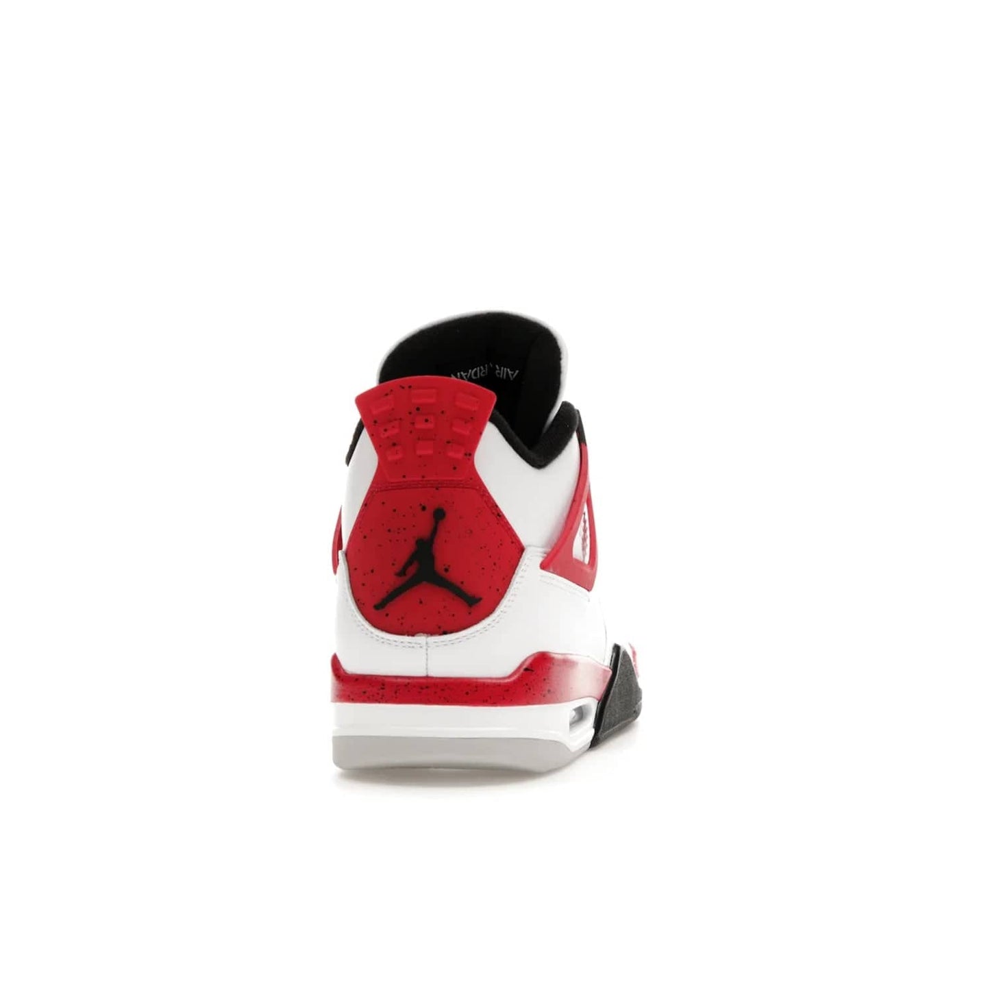 Jordan 4 Retro Red Cement - Image 29 - Only at www.BallersClubKickz.com - Iconic Jordan silhouette with a unique twist. White premium leather uppers with fire red and black detailing. Black, white, and fire red midsole with mesh detailing and Jumpman logo. Jordan 4 Retro Red Cement released with premium price.