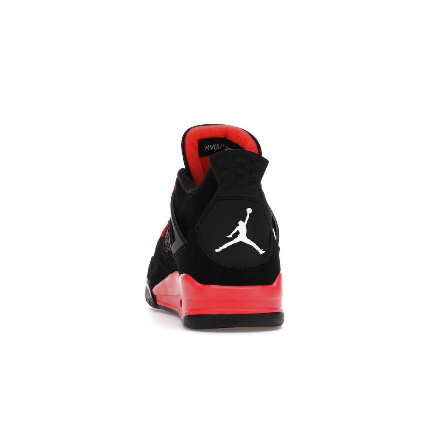 Jordan 4 Retro Red Thunder - Image 27 - Only at www.BallersClubKickz.com - Upscale your footwear with the Air Jordan 4 Retro Red Thunder. Featuring a Durabuck upper, red underlays, signature Flight patch, and vibrant red midsole, this retro sneaker adds style and edge. Releases in January 2022.