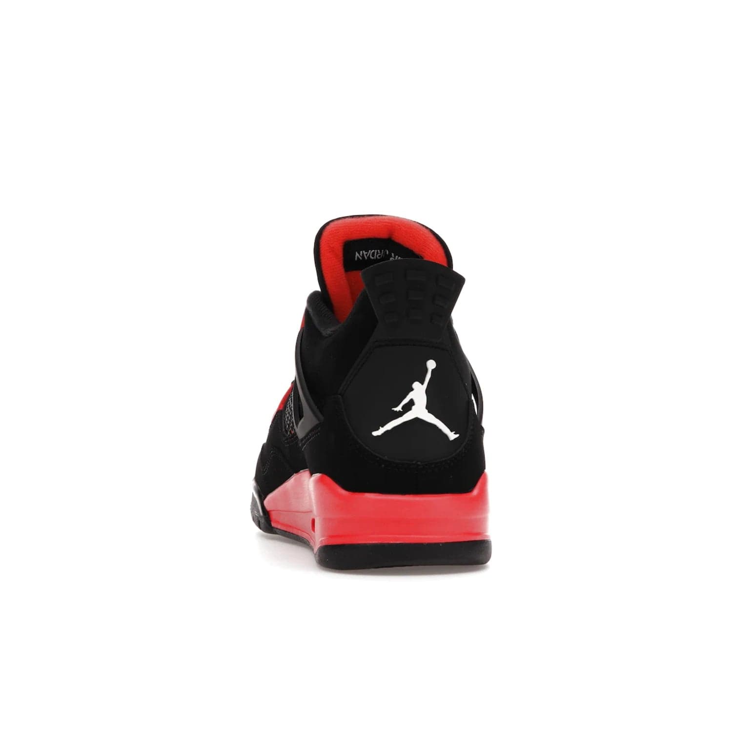 Jordan 4 Retro Red Thunder - Image 27 - Only at www.BallersClubKickz.com - Upscale your footwear with the Air Jordan 4 Retro Red Thunder. Featuring a Durabuck upper, red underlays, signature Flight patch, and vibrant red midsole, this retro sneaker adds style and edge. Releases in January 2022.