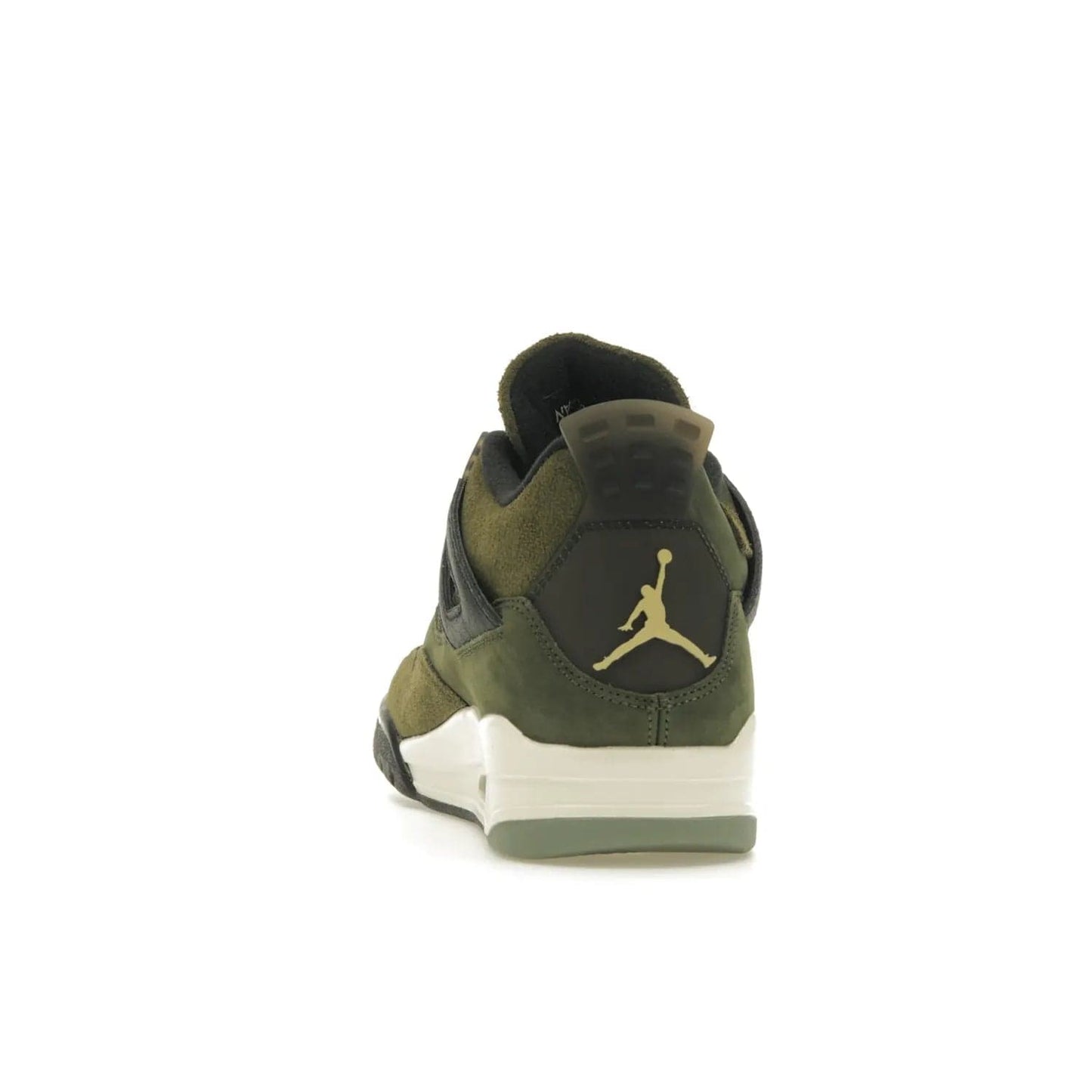 Jordan 4 Retro SE Craft Medium Olive - Image 27 - Only at www.BallersClubKickz.com - Grab the Jordan 4 Retro SE Crafts for a unique style. Combines Medium Olive, Pale Vanilla, Khaki, Black and Sail, with same classic shape, cushioning, and rubber outsole. Available on November 18th!