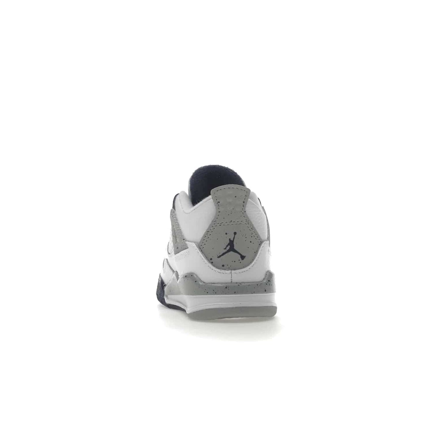Jordan 4 Retro Midnight Navy (TD) - Image 27 - Only at www.BallersClubKickz.com - Introducing the Jordan 4 Retro Midnight Navy (TD) for kids. White leather upper with navy and grey accents plus fire red detailing. Perfect for everyday wear. Get yours before they sell out.