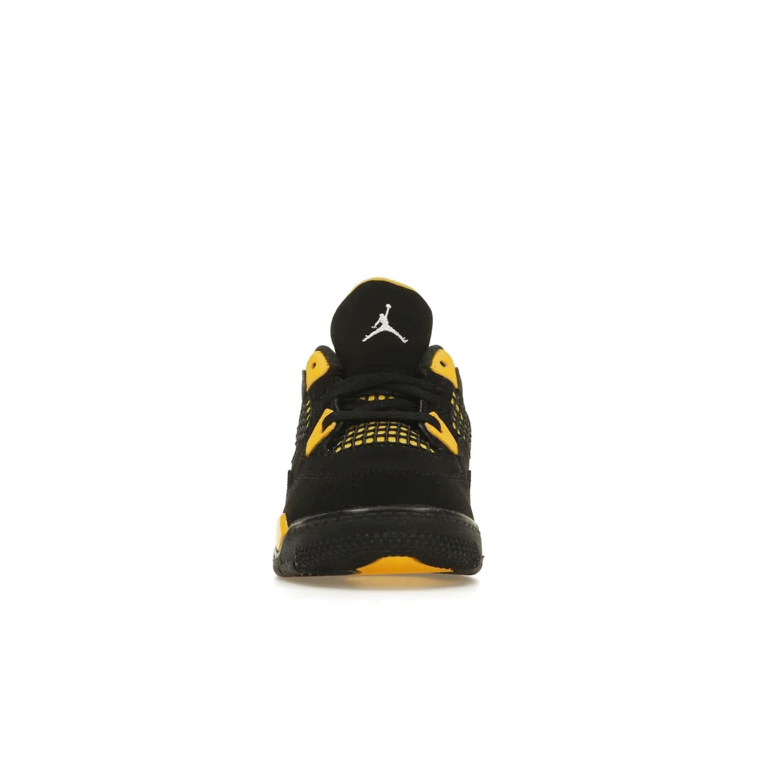Jordan 4 Retro Thunder (2023) (TD) - Image 10 - Only at www.BallersClubKickz.com - Introducing the Jordan 4 Retro Thunder (2023) (TD): All-Black upper with Tour Yellow accents & Nike Air cushioning. Releasing in 2023.