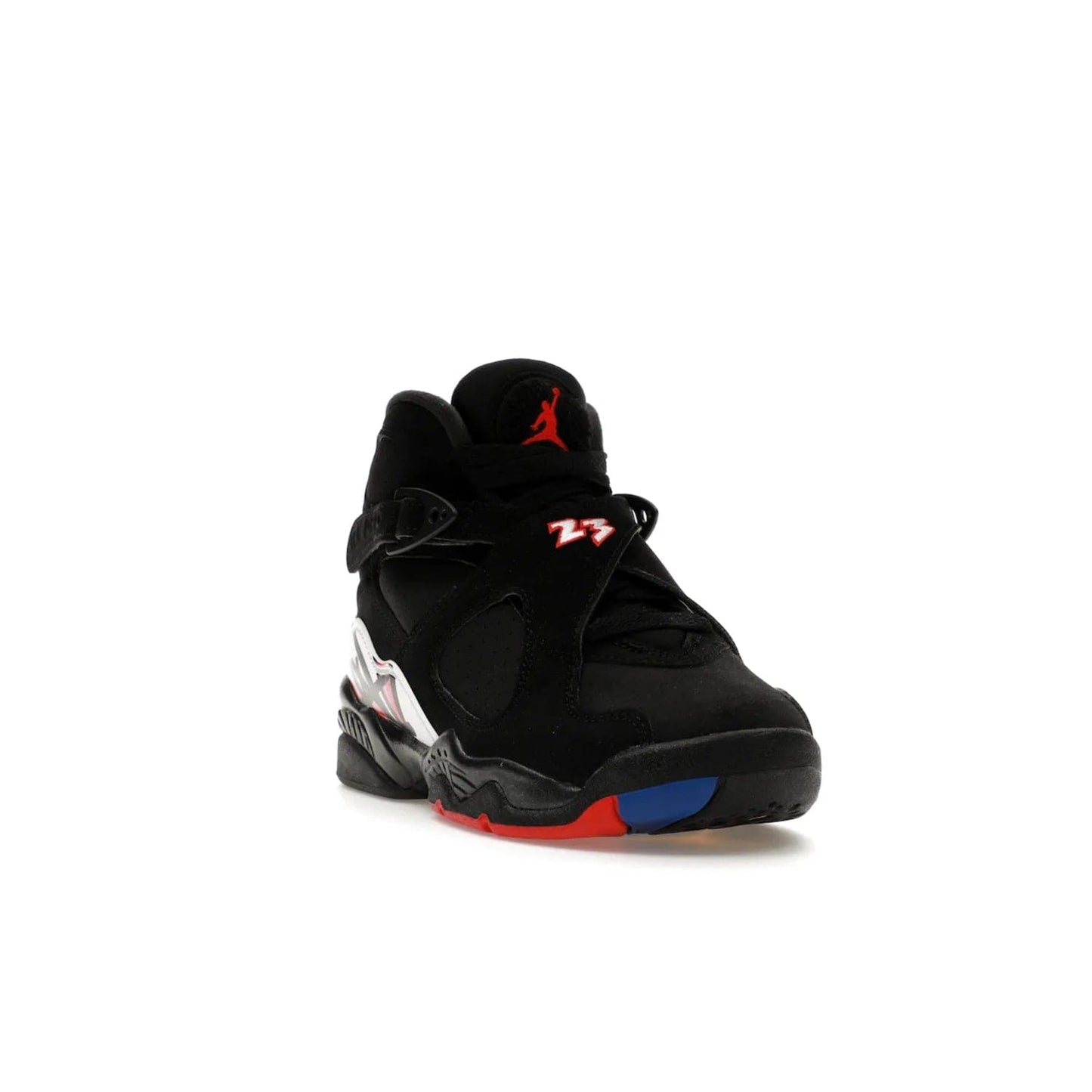 Jordan 8 Retro Playoffs (2023) (GS) - Image 7 - Only at www.BallersClubKickz.com - Sneaker lovers, the new Jordan 8 Retro Playoffs (2023) (GS) features black, true red, and white colors for a modern and eye-catching design. Comfort and style combine for an unforgettable look, releasing in 2023.