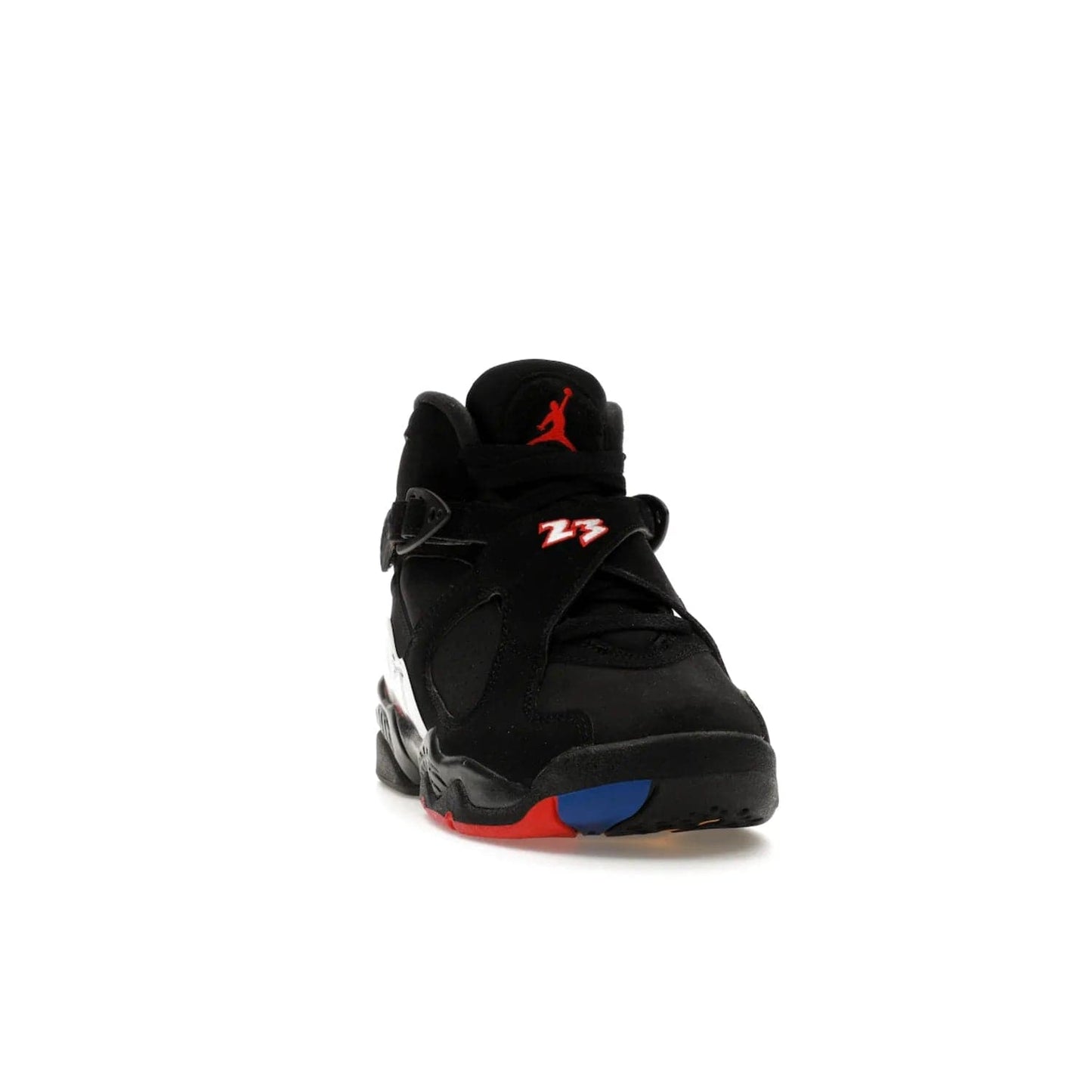 Jordan 8 Retro Playoffs (2023) (GS) - Image 8 - Only at www.BallersClubKickz.com - Sneaker lovers, the new Jordan 8 Retro Playoffs (2023) (GS) features black, true red, and white colors for a modern and eye-catching design. Comfort and style combine for an unforgettable look, releasing in 2023.