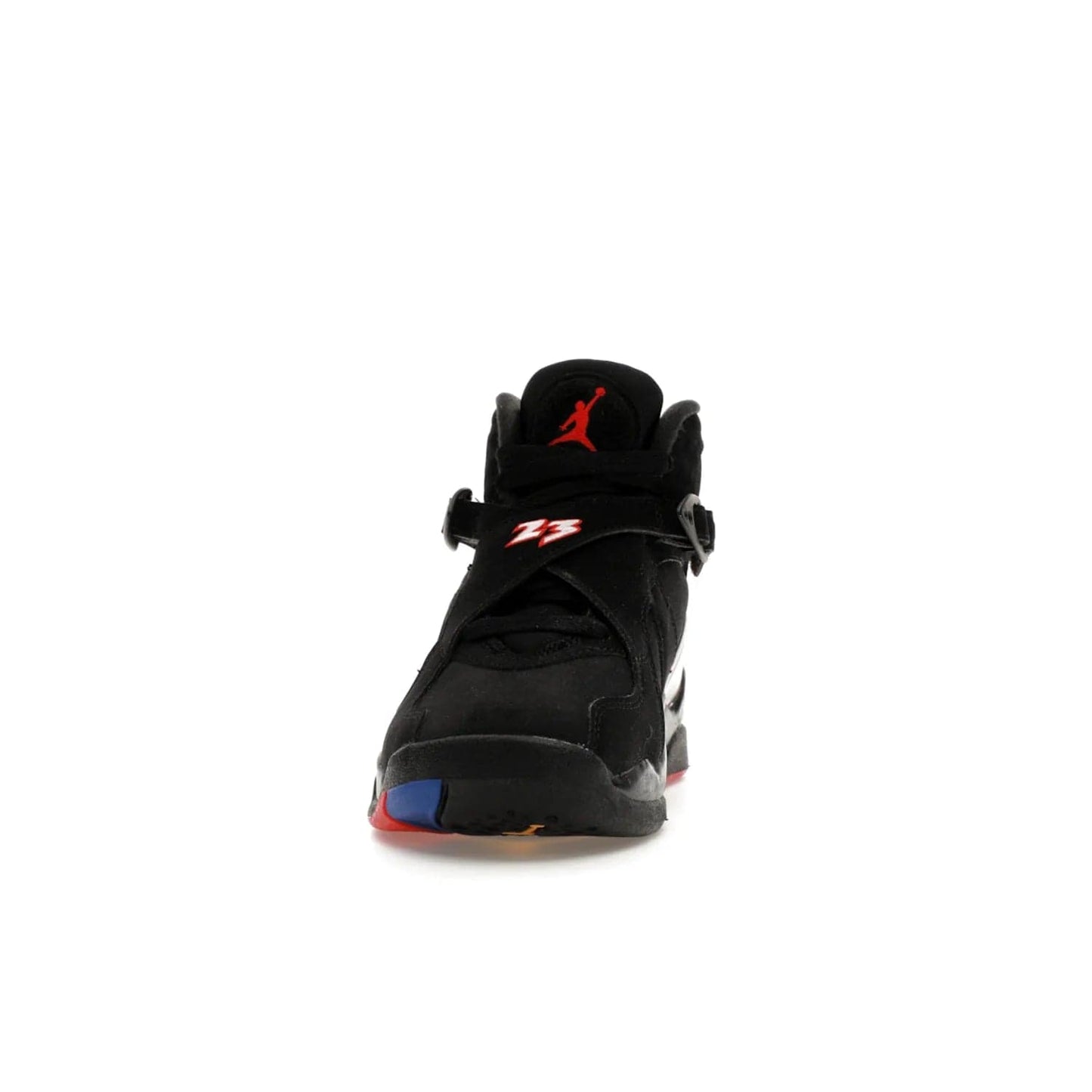 Jordan 8 Retro Playoffs (2023) (GS) - Image 11 - Only at www.BallersClubKickz.com - Sneaker lovers, the new Jordan 8 Retro Playoffs (2023) (GS) features black, true red, and white colors for a modern and eye-catching design. Comfort and style combine for an unforgettable look, releasing in 2023.