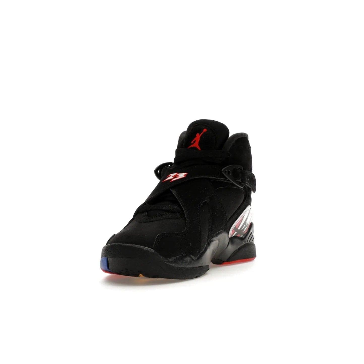 Jordan 8 Retro Playoffs (2023) (GS) - Image 13 - Only at www.BallersClubKickz.com - Sneaker lovers, the new Jordan 8 Retro Playoffs (2023) (GS) features black, true red, and white colors for a modern and eye-catching design. Comfort and style combine for an unforgettable look, releasing in 2023.