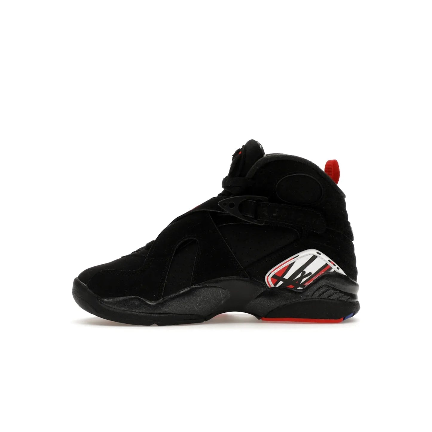 Jordan 8 Retro Playoffs (2023) (GS) - Image 19 - Only at www.BallersClubKickz.com - Sneaker lovers, the new Jordan 8 Retro Playoffs (2023) (GS) features black, true red, and white colors for a modern and eye-catching design. Comfort and style combine for an unforgettable look, releasing in 2023.