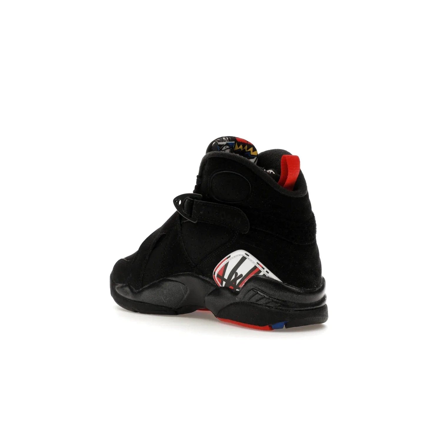 Jordan 8 Retro Playoffs (2023) (GS) - Image 24 - Only at www.BallersClubKickz.com - Sneaker lovers, the new Jordan 8 Retro Playoffs (2023) (GS) features black, true red, and white colors for a modern and eye-catching design. Comfort and style combine for an unforgettable look, releasing in 2023.