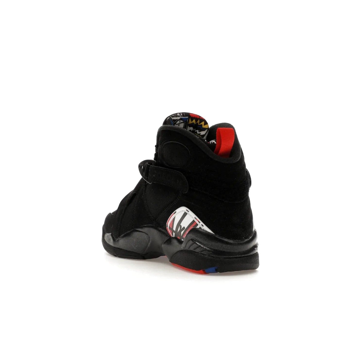 Jordan 8 Retro Playoffs (2023) (GS) - Image 25 - Only at www.BallersClubKickz.com - Sneaker lovers, the new Jordan 8 Retro Playoffs (2023) (GS) features black, true red, and white colors for a modern and eye-catching design. Comfort and style combine for an unforgettable look, releasing in 2023.