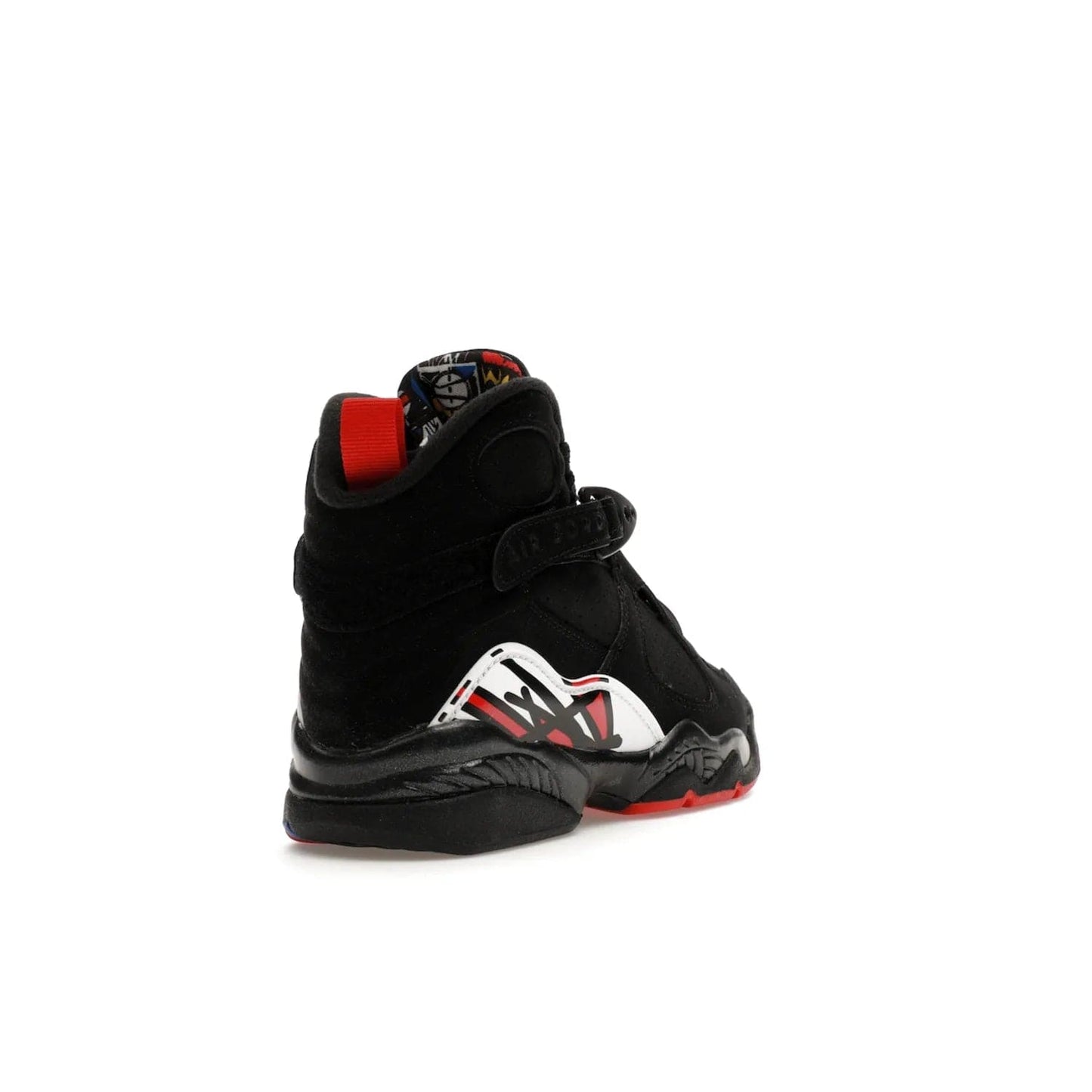 Jordan 8 Retro Playoffs (2023) (GS) - Image 31 - Only at www.BallersClubKickz.com - Sneaker lovers, the new Jordan 8 Retro Playoffs (2023) (GS) features black, true red, and white colors for a modern and eye-catching design. Comfort and style combine for an unforgettable look, releasing in 2023.