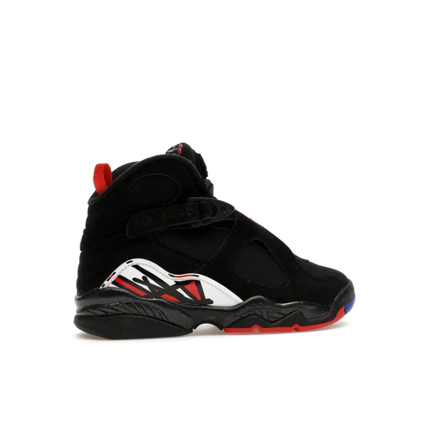 Jordan 8 Retro Playoffs (2023) (GS) - Image 35 - Only at www.BallersClubKickz.com - Sneaker lovers, the new Jordan 8 Retro Playoffs (2023) (GS) features black, true red, and white colors for a modern and eye-catching design. Comfort and style combine for an unforgettable look, releasing in 2023.