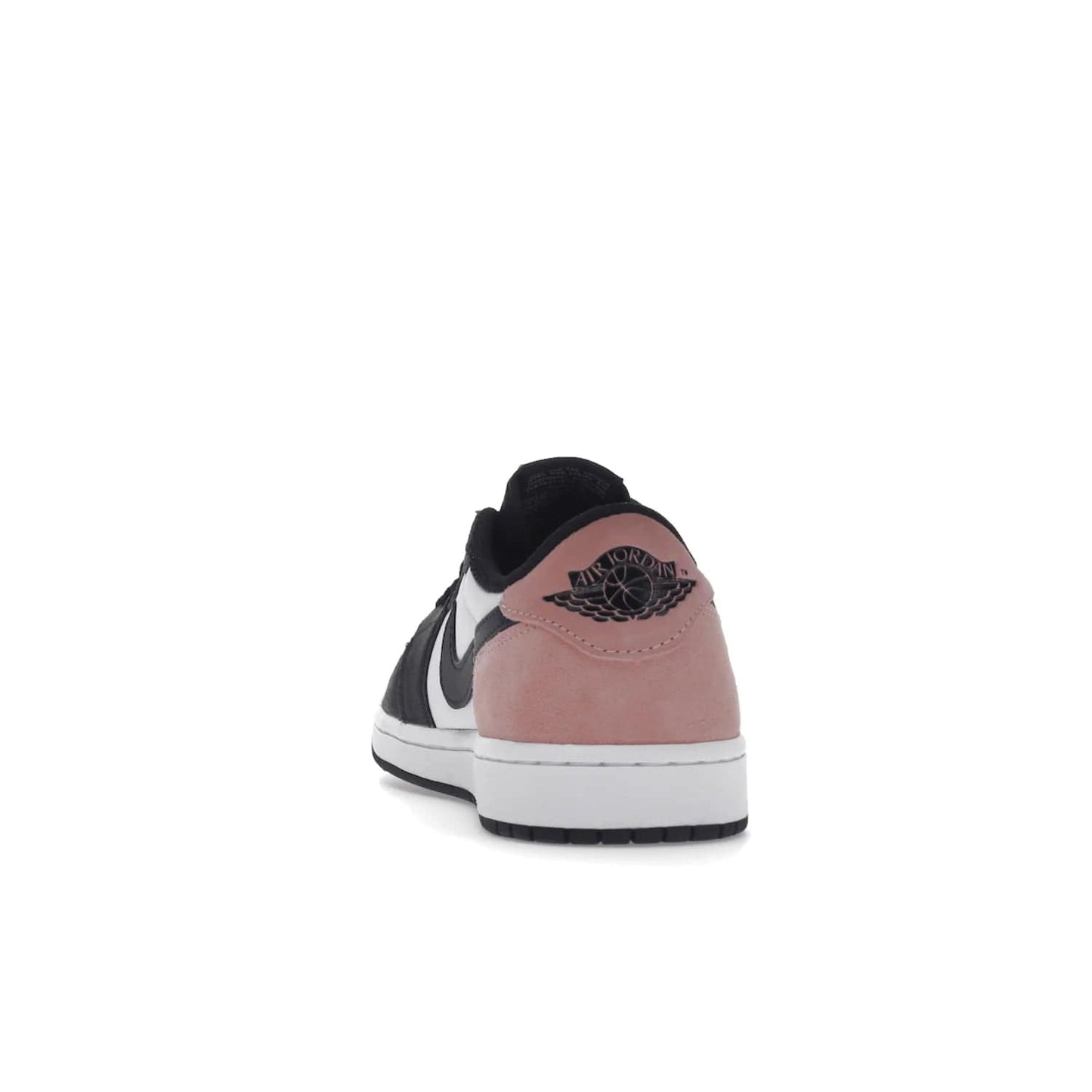 Jordan 1 Low OG Bleached Coral - Image 27 - Only at www.BallersClubKickz.com - Introducing the Air Jordan 1 Low OG Bleached Coral. Constructed with white leather, black cracked leather & Bleached Coral suede. Signature Jordan Wings logo, white Air sole. Get the pack in July 2022 and stand out.