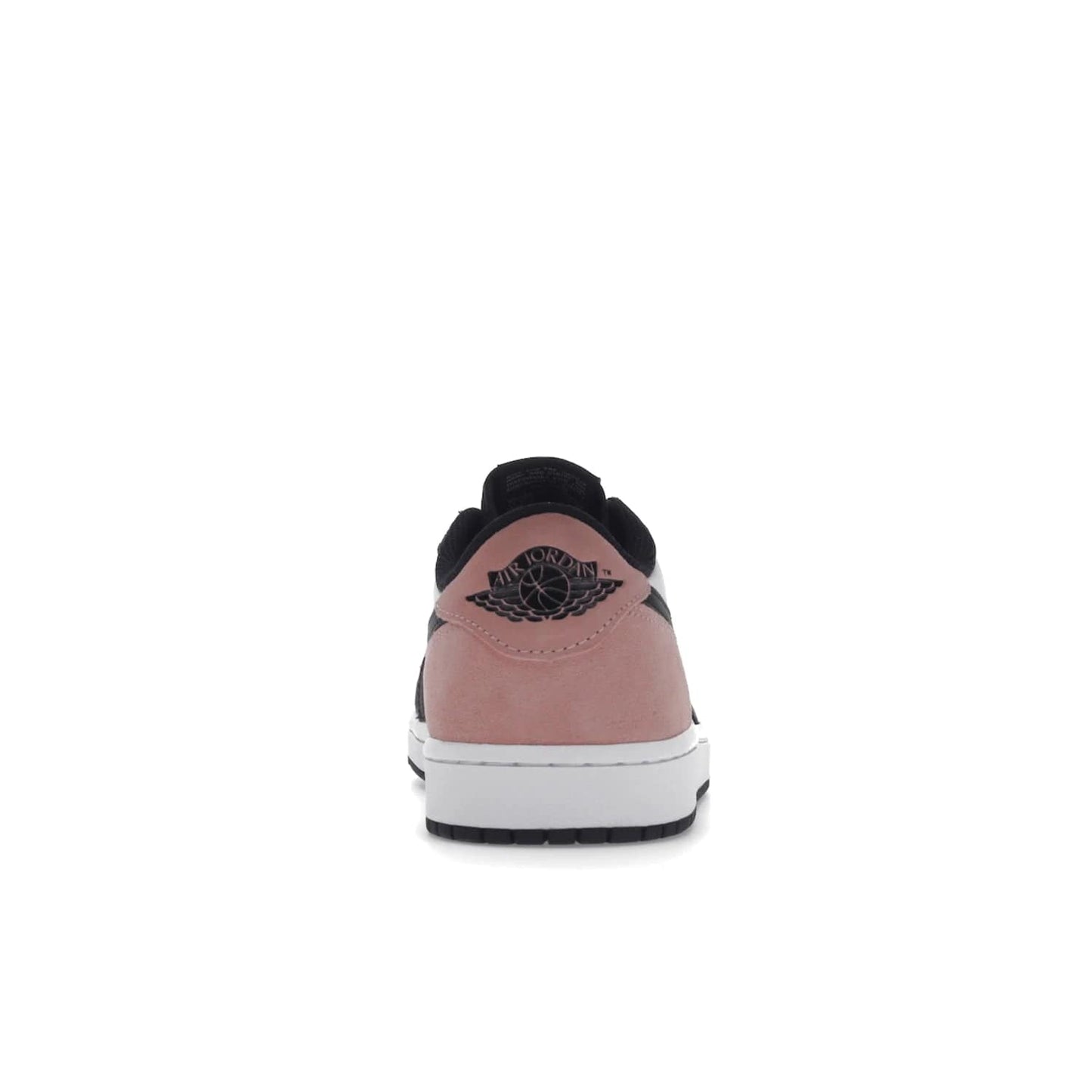 Jordan 1 Low OG Bleached Coral - Image 28 - Only at www.BallersClubKickz.com - Introducing the Air Jordan 1 Low OG Bleached Coral. Constructed with white leather, black cracked leather & Bleached Coral suede. Signature Jordan Wings logo, white Air sole. Get the pack in July 2022 and stand out.