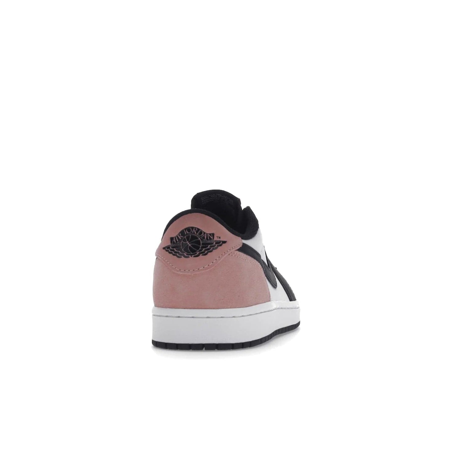 Jordan 1 Low OG Bleached Coral - Image 29 - Only at www.BallersClubKickz.com - Introducing the Air Jordan 1 Low OG Bleached Coral. Constructed with white leather, black cracked leather & Bleached Coral suede. Signature Jordan Wings logo, white Air sole. Get the pack in July 2022 and stand out.