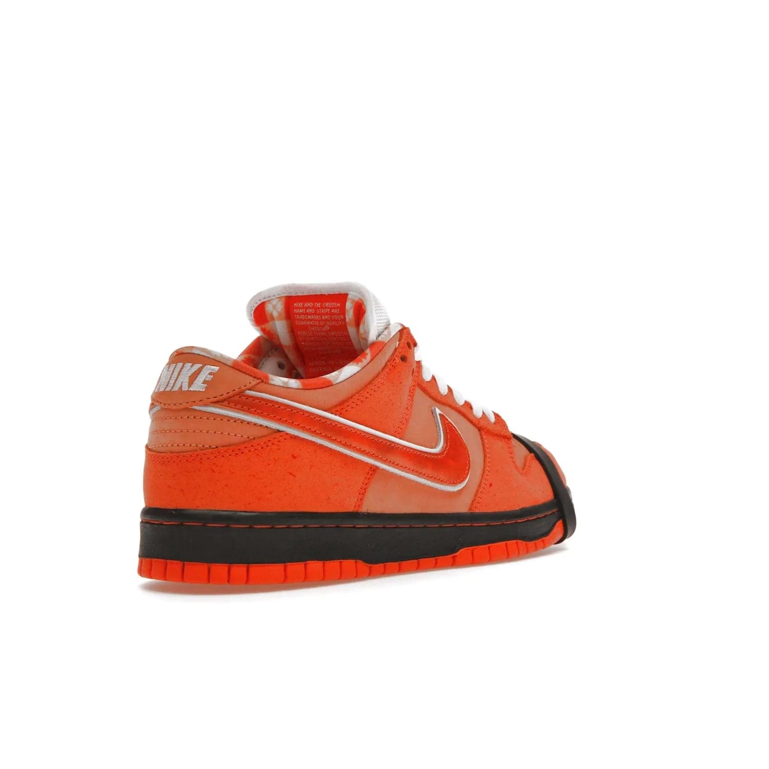 Nike SB Dunk Low Concepts Orange Lobster - Image 32 - Only at www.BallersClubKickz.com - Make a statement with the Nike SB Dunk Low Concepts Orange Lobster. Variety of orange hues, nubuck upper, bib-inspired lining & rubber outsole create bold look & comfortable blend of style. Available December 20th, 2022.