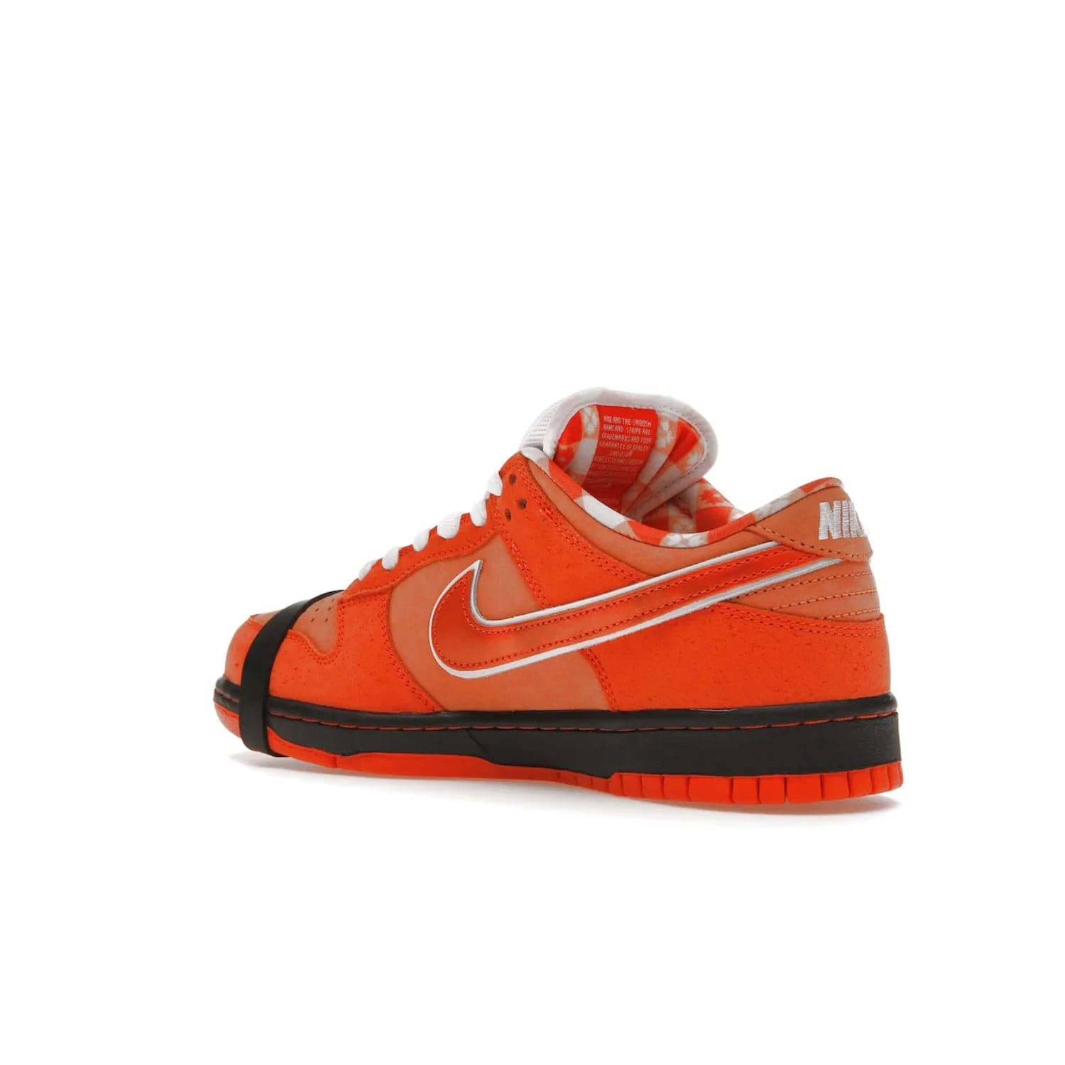 Nike SB Dunk Low Concepts Orange Lobster - Image 23 - Only at www.BallersClubKickz.com - Make a statement with the Nike SB Dunk Low Concepts Orange Lobster. Variety of orange hues, nubuck upper, bib-inspired lining & rubber outsole create bold look & comfortable blend of style. Available December 20th, 2022.