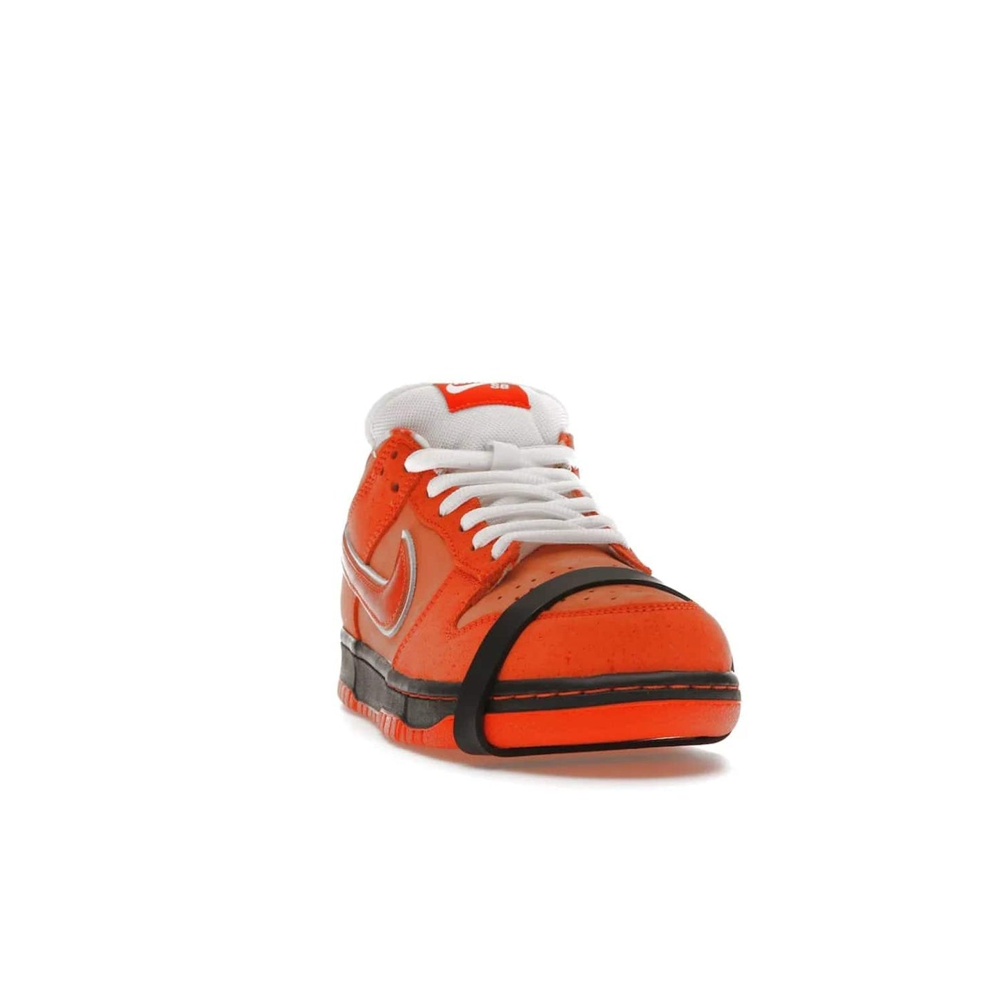 Nike SB Dunk Low Concepts Orange Lobster - Image 8 - Only at www.BallersClubKickz.com - Make a statement with the Nike SB Dunk Low Concepts Orange Lobster. Variety of orange hues, nubuck upper, bib-inspired lining & rubber outsole create bold look & comfortable blend of style. Available December 20th, 2022.