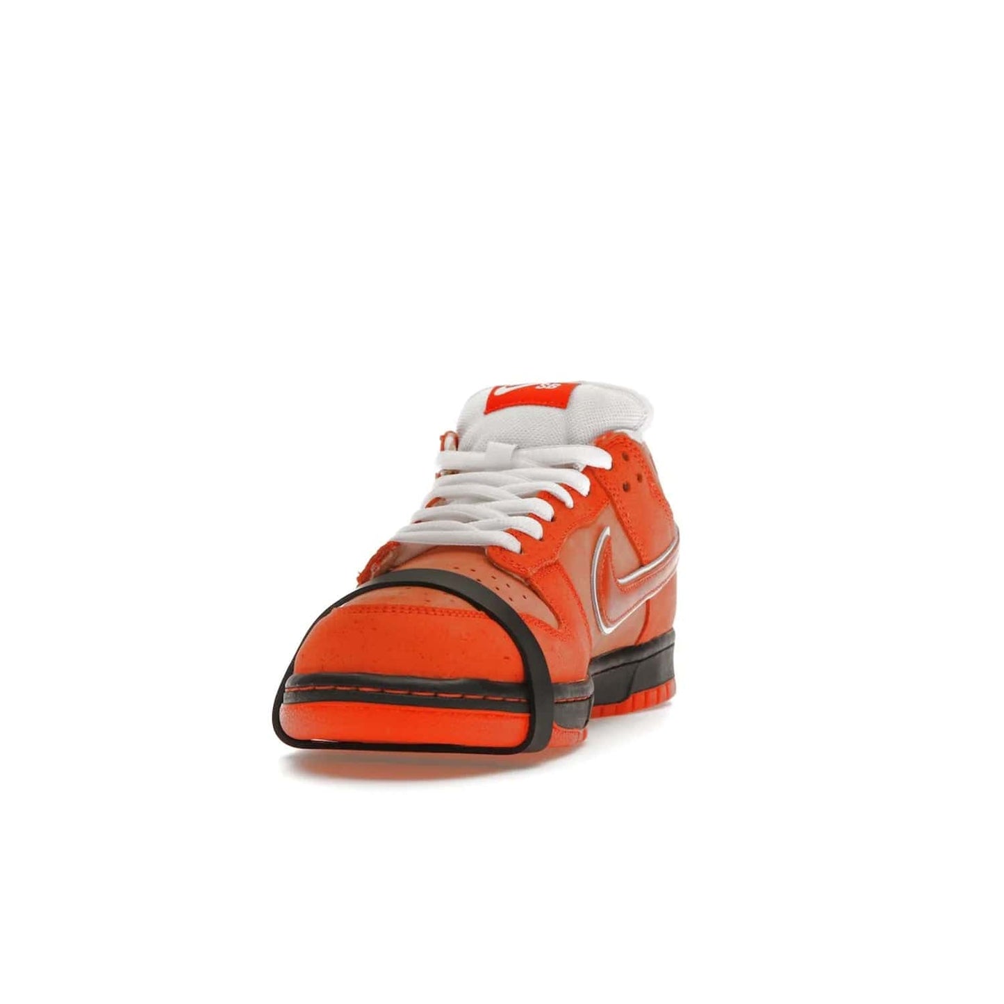 Nike SB Dunk Low Concepts Orange Lobster - Image 12 - Only at www.BallersClubKickz.com - Make a statement with the Nike SB Dunk Low Concepts Orange Lobster. Variety of orange hues, nubuck upper, bib-inspired lining & rubber outsole create bold look & comfortable blend of style. Available December 20th, 2022.