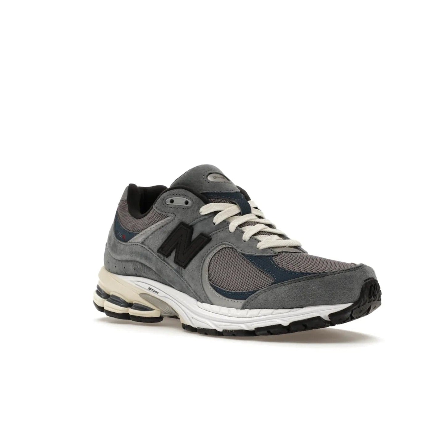 New Balance 2002R JJJJound Storm Blue - Image 5 - Only at www.BallersClubKickz.com - Introducing the New Balance 2002R JJJJound Storm Blue! Stylish Storm Blue and Sea Salt colorway - perfect for any season. Releases October 26, 2023. Get ready to make a statement!