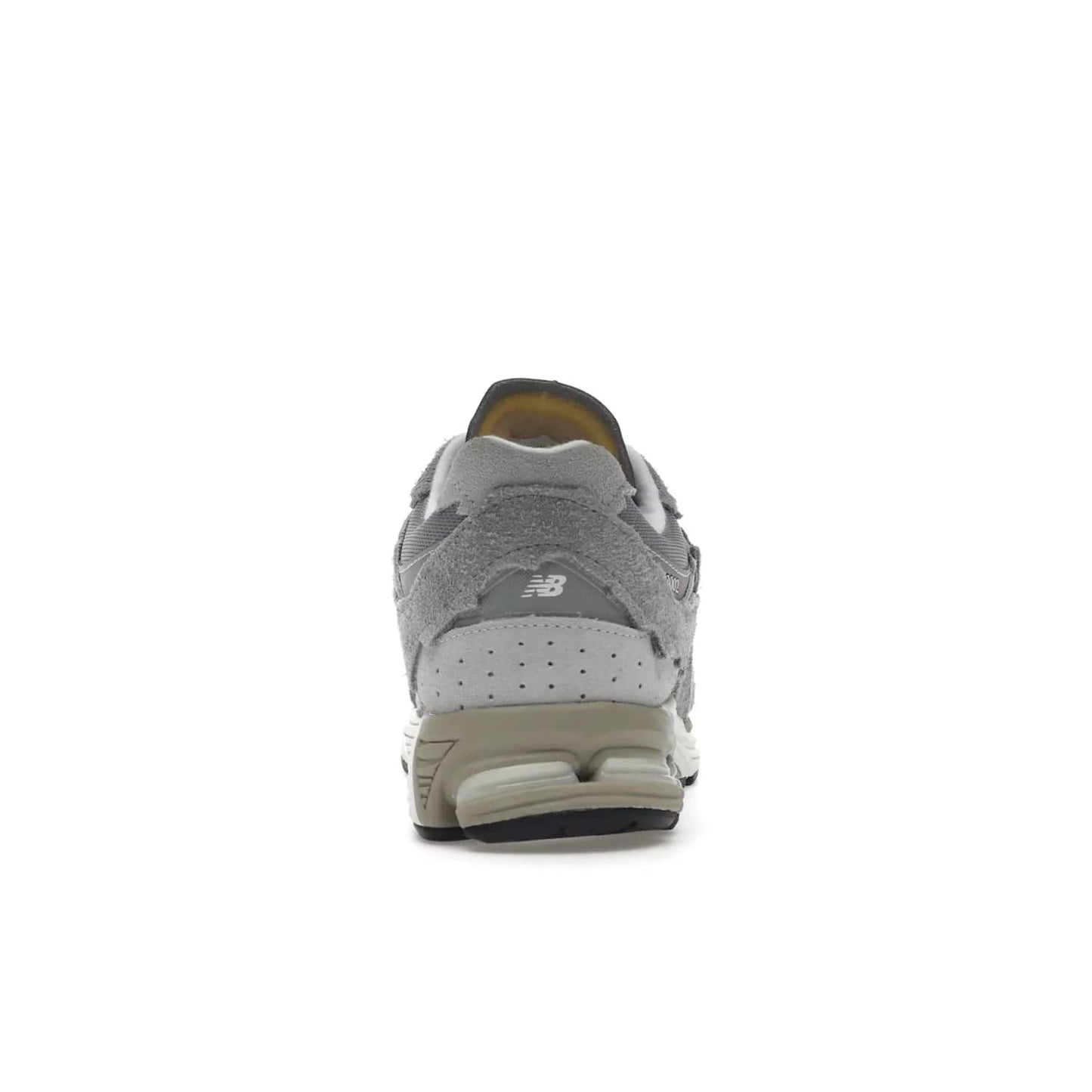 New Balance 2002R Protection Pack Grey - Image 28 - Only at www.BallersClubKickz.com - The New Balance 2002R Protection Pack Grey provides superior protection and all-day comfort. It features a blend of synthetic and mesh materials, foam midsole, rubber outsole, and a toe cap and heel counter. Show off the classic "N" logo and "2002R" lettering. Get a pair on February 14, 2023 for protection and style.