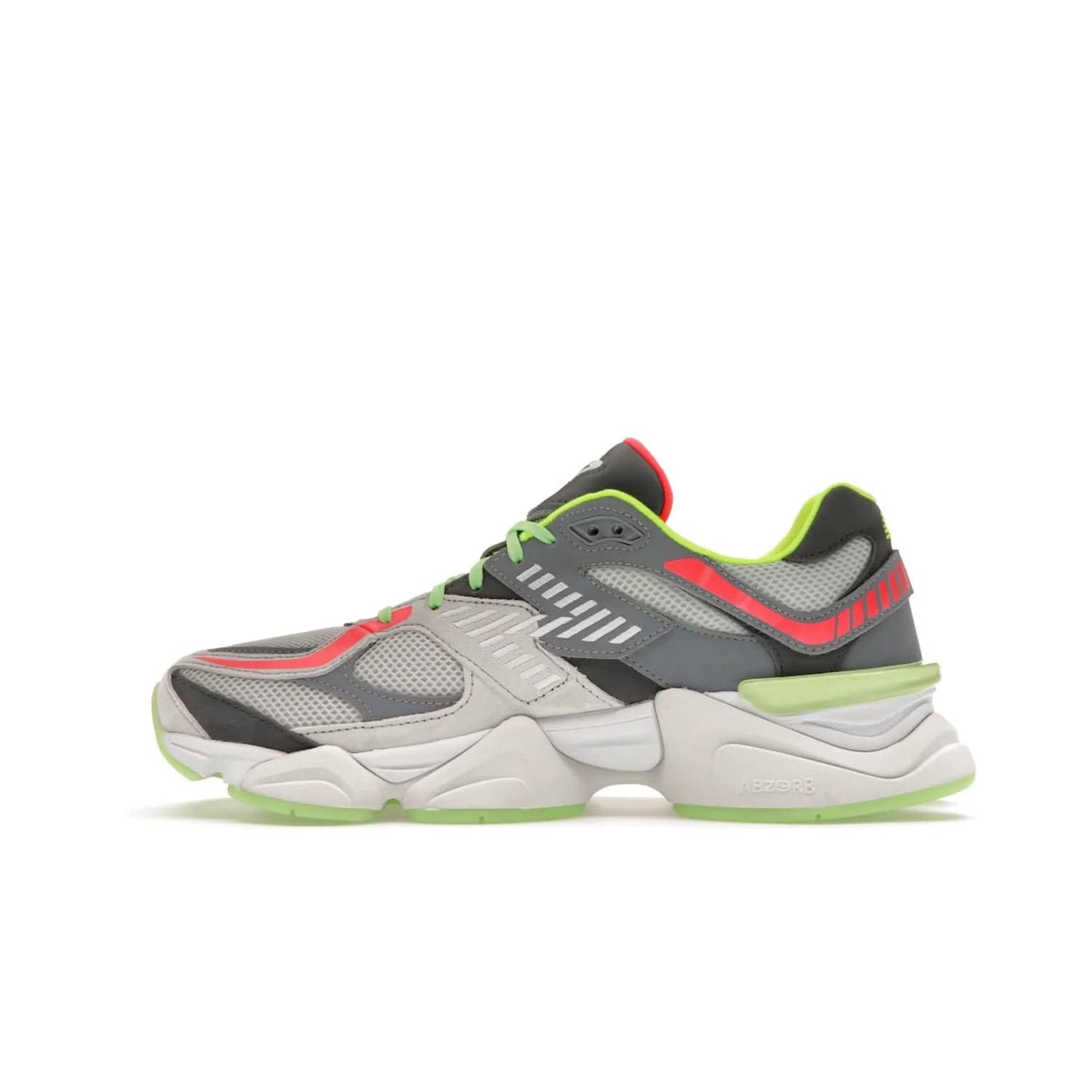 New Balance 9060 DTLR Glow - Image 19 - Only at www.BallersClubKickz.com - Introducing the New Balance 9060: A lightweight running shoe designed for maximum performance. REVlite midsole and outsole provide cushioning for running laps or errands, with a subtle pop of color from a Glow detail along the side panels and midsole. Get ready for your next lightweight running adventure now.