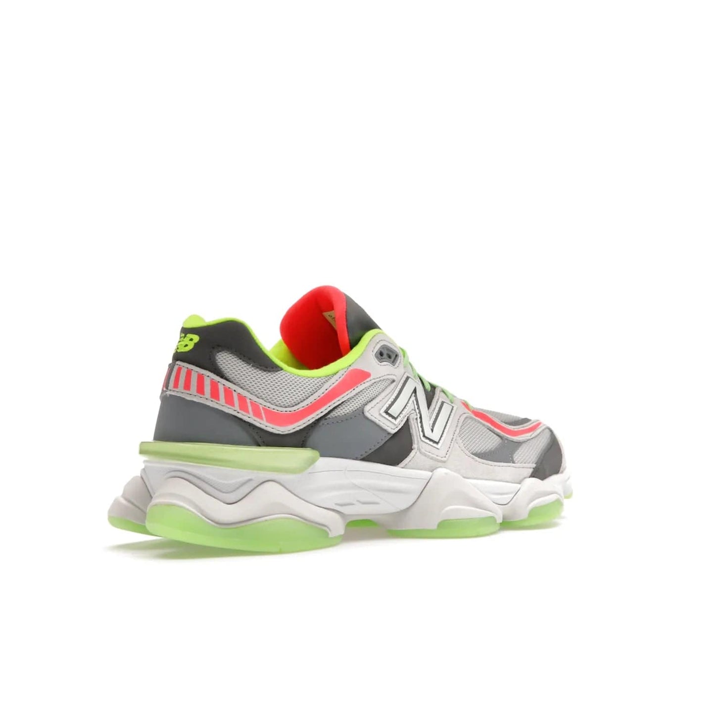 New Balance 9060 DTLR Glow - Image 33 - Only at www.BallersClubKickz.com - Introducing the New Balance 9060: A lightweight running shoe designed for maximum performance. REVlite midsole and outsole provide cushioning for running laps or errands, with a subtle pop of color from a Glow detail along the side panels and midsole. Get ready for your next lightweight running adventure now.