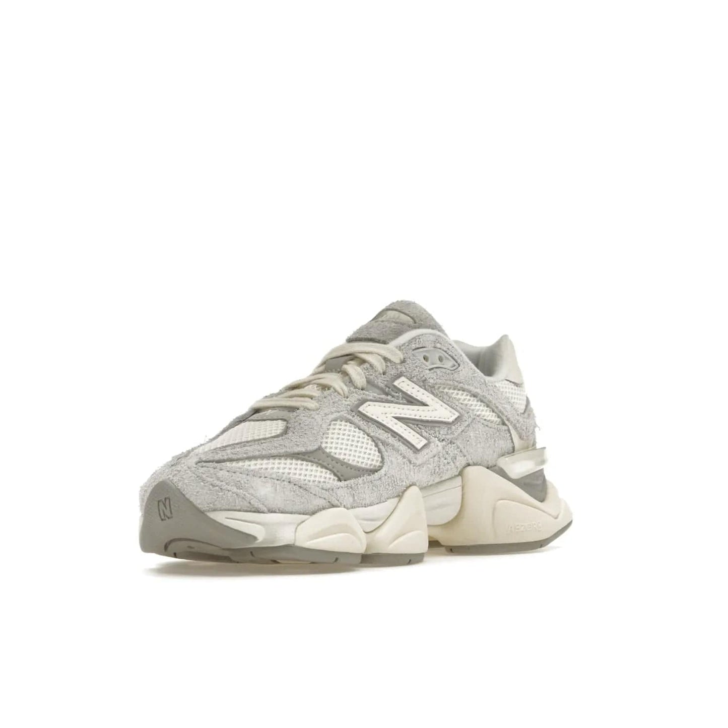 New Balance 9060 Quartz Grey - Image 14 - Only at www.BallersClubKickz.com - New Balance 9060 Quartz Grey Team Cream Sea Salt: A sleek and stylish sneaker featuring a blend of premium materials and unique colorway. Perfect for both casual and athletic wear, this sneaker will make a great addition to your collection. Set for release on May 1st, 2023.
