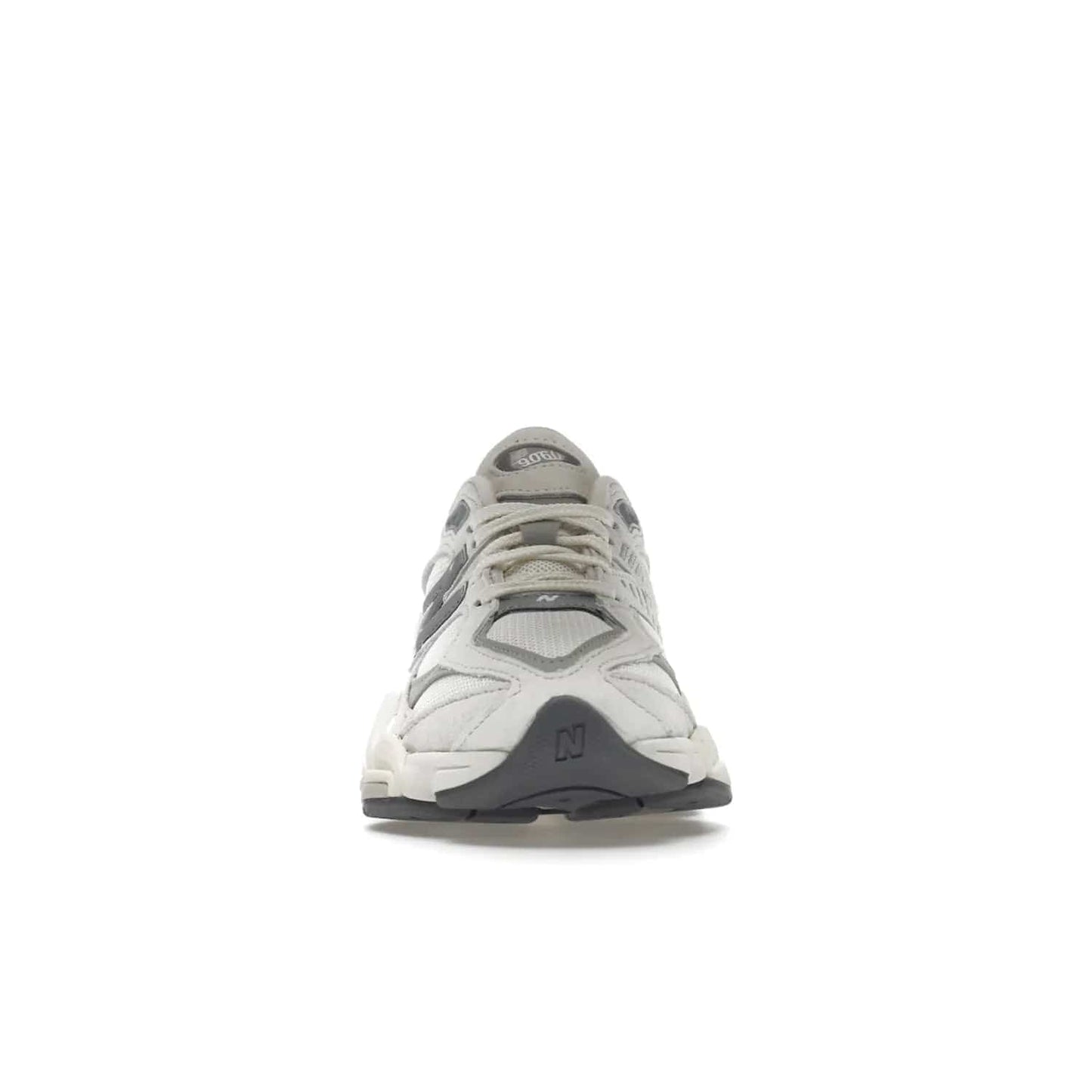New Balance 9060 Sea Salt White - Image 10 - Only at www.BallersClubKickz.com - Stylish and classic New Balance 9060 Sea Salt White sneaker with premium leather and mesh for all-day comfort. Minimalist look, perfect for any occasion, and Jan 14, 2023 release date. Sleek design, exceptional materials, and timeless style.