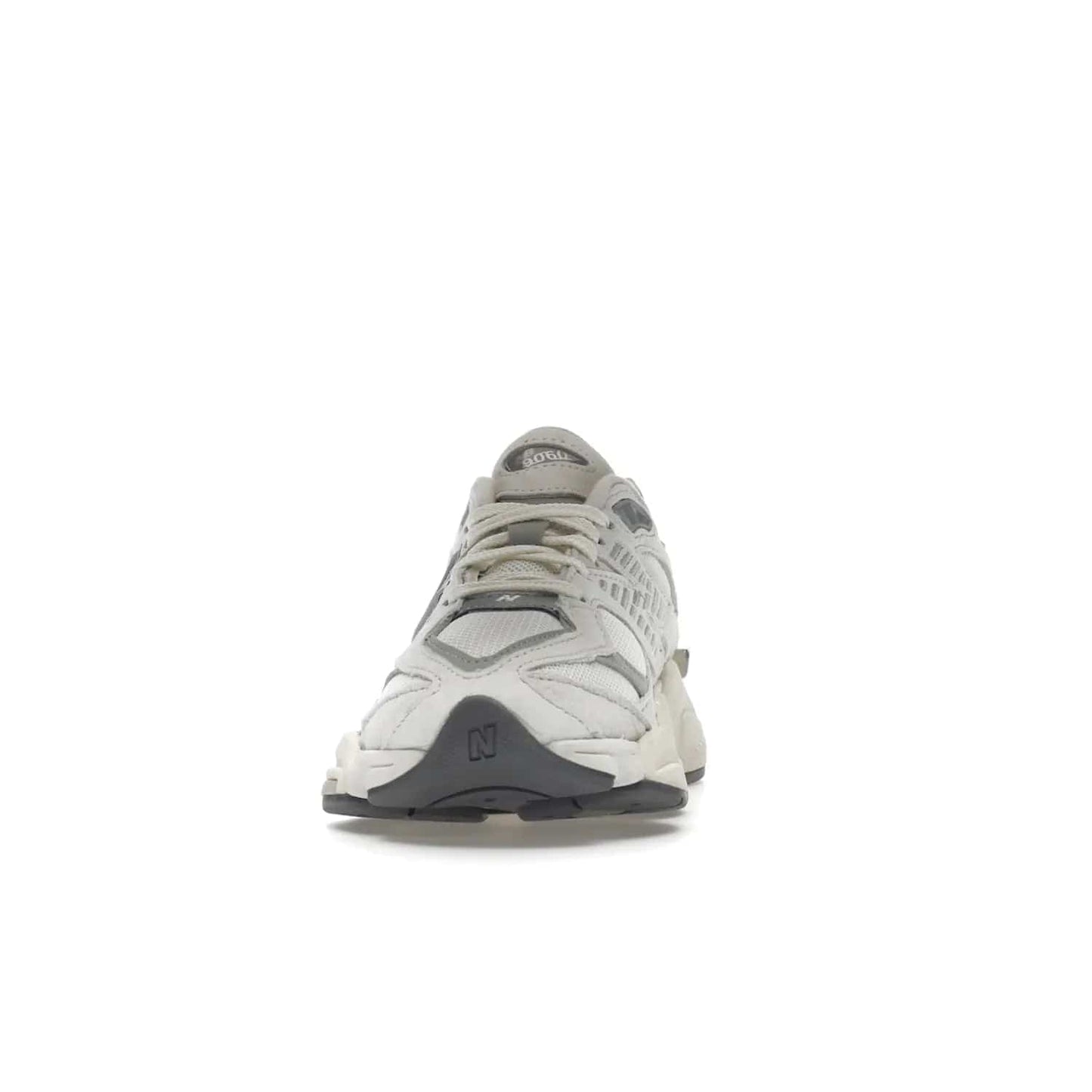 New Balance 9060 Sea Salt White - Image 11 - Only at www.BallersClubKickz.com - Stylish and classic New Balance 9060 Sea Salt White sneaker with premium leather and mesh for all-day comfort. Minimalist look, perfect for any occasion, and Jan 14, 2023 release date. Sleek design, exceptional materials, and timeless style.