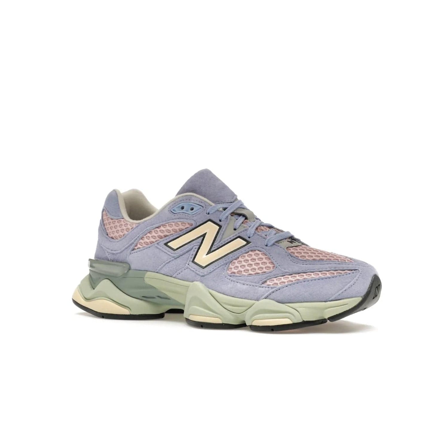 New Balance 9060 The Whitaker Group Missing Pieces Daydream Blue - Image 4 - Only at www.BallersClubKickz.com - Introducing the New Balance 9060 The Whitaker Group Missing Pieces Daydream Blue! Eye-catching and unique blend of vivid hues perfect for your collection. Out 2023-09-28!