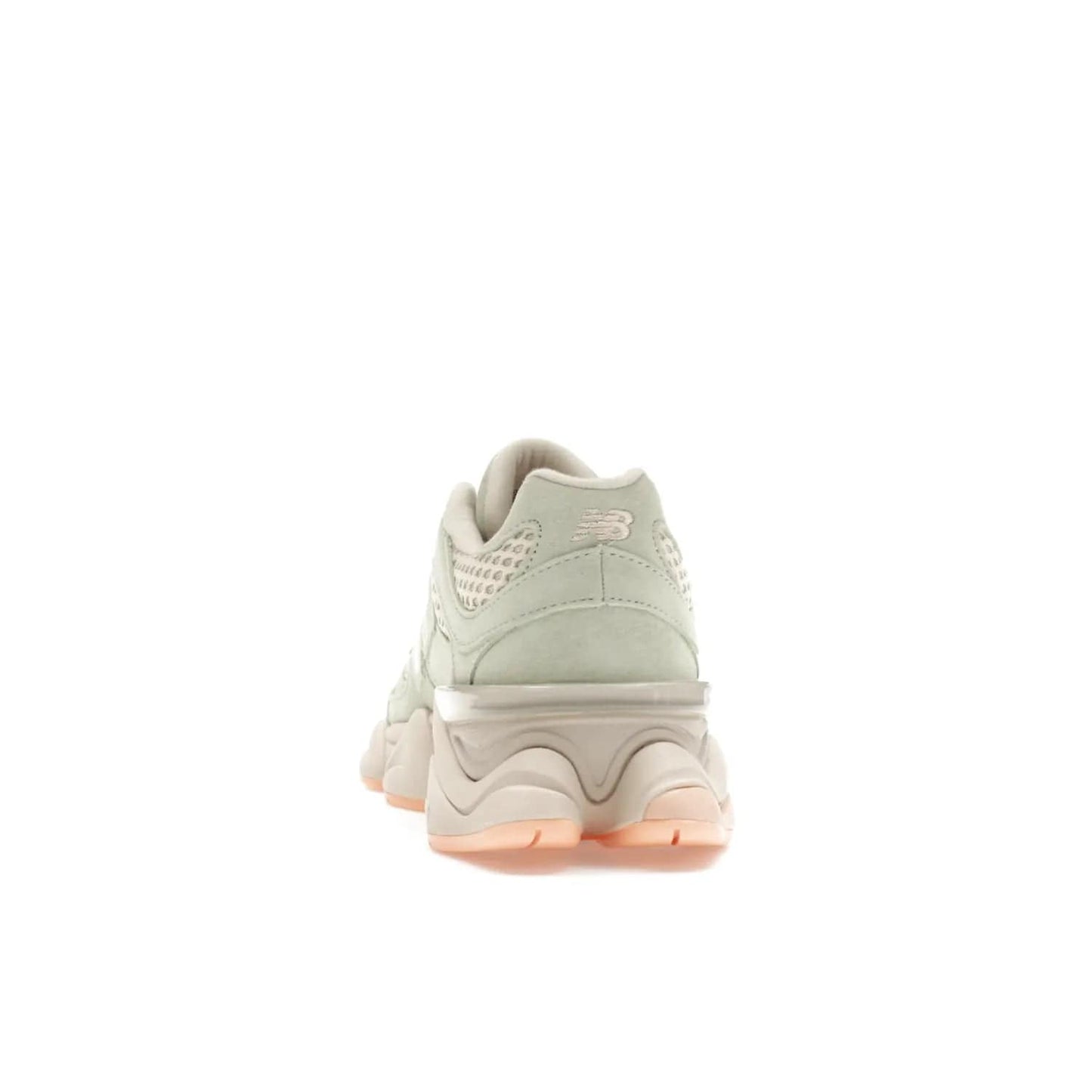 New Balance 9060 The Whitaker Group Missing Pieces Silver Moss Green - Image 27 - Only at www.BallersClubKickz.com - Stylish New Balance 9060 sneakers in Silver Moss Green releasing Sep 28th, 2023. Make a fashionable statement with this standout pair of shoes from The Whitaker Group collection.