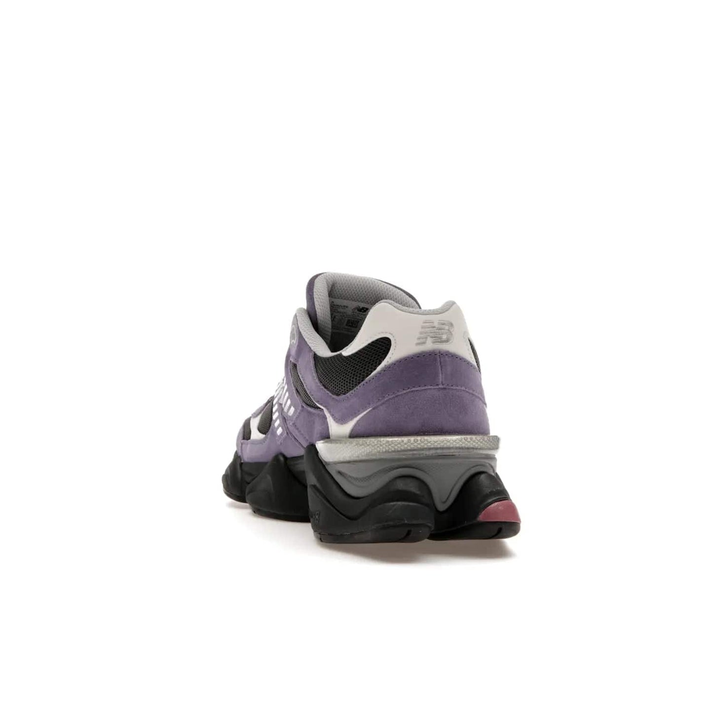 New Balance 9060 Violet Noir - Image 26 - Only at www.BallersClubKickz.com - Experience urban exploration in stylish comfort with the New Balance 9060 Violet Noir. Crafted with an exquisite blend of colors, this pair is perfect for an adventurous city stroll or casual hangouts. Enjoy all-day comfort and make a statement with the New Balance 9060 Violet Noir.