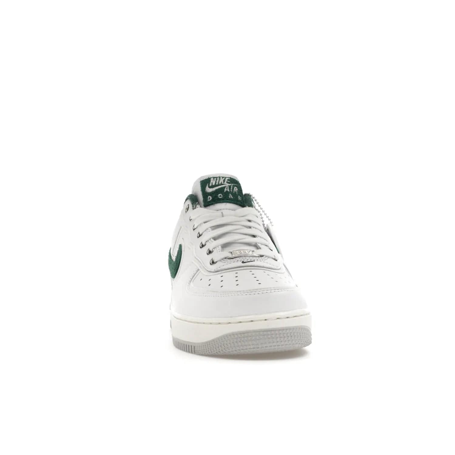 Nike Air Force 1 Low '07 Premium University of Oregon PE - Image 9 - Only at www.BallersClubKickz.com - The Nike Air Force 1 Low '07 Premium. Special Oregon University colorway. White base with green and sail accents. Cushioned rubber midsole. Comfort and style. Support your school!