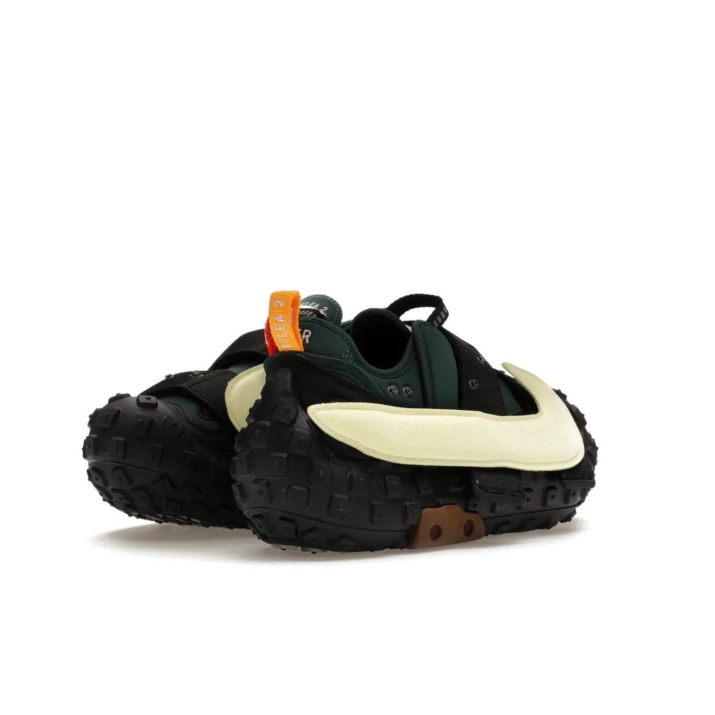 Nike CPFM Air Flea 2 Cactus Plant Flea Market Faded Spruce - Image 32 - Only at www.BallersClubKickz.com - Fresh style and comfort come together with the Nike CPFM Air Flea 2. Featuring mismatched hues, Alabaster and Black accents, these shoes drop on 2023-10-18.