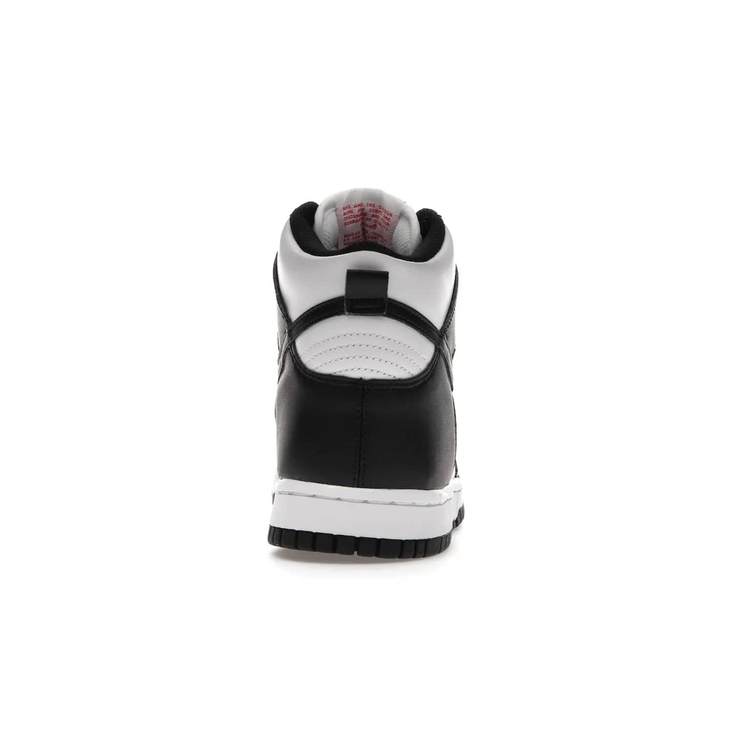 Nike Dunk High Panda (2021) (GS) - Image 28 - Only at www.BallersClubKickz.com - Discover the statement-making Nike Dunk High Panda GS 2021 combining white, black and university red. Crafted with full-grain leather, featuring classic Nike Air Swoosh logo. Available 28/5/2021 at a retail price of $90.