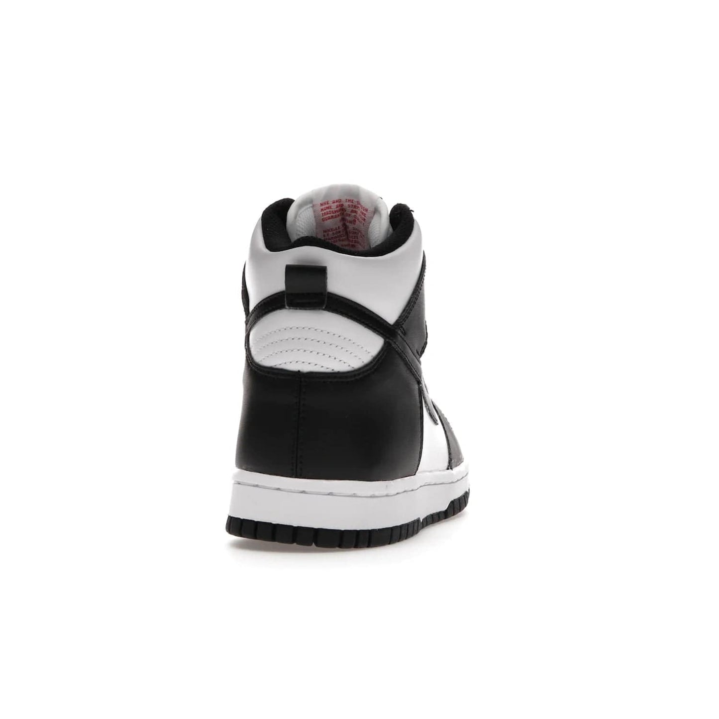 Nike Dunk High Panda (2021) (GS) - Image 29 - Only at www.BallersClubKickz.com - Discover the statement-making Nike Dunk High Panda GS 2021 combining white, black and university red. Crafted with full-grain leather, featuring classic Nike Air Swoosh logo. Available 28/5/2021 at a retail price of $90.