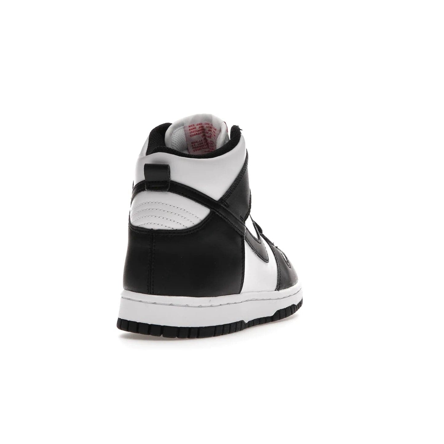 Nike Dunk High Panda (2021) (GS) - Image 30 - Only at www.BallersClubKickz.com - Discover the statement-making Nike Dunk High Panda GS 2021 combining white, black and university red. Crafted with full-grain leather, featuring classic Nike Air Swoosh logo. Available 28/5/2021 at a retail price of $90.