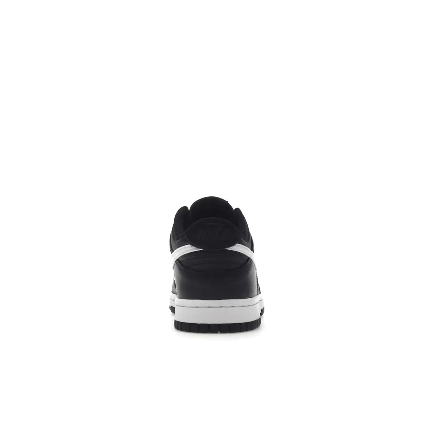 Nike Dunk Low Black White (2022) (GS) - Image 28 - Only at www.BallersClubKickz.com - A classic two-tone upper of black & off white, low profile midsole, and patterned rubber outsole make the Nike Dunk Low Black White 2022 GS perfect for any style. Get the complete look and release date on July 12, 2022.