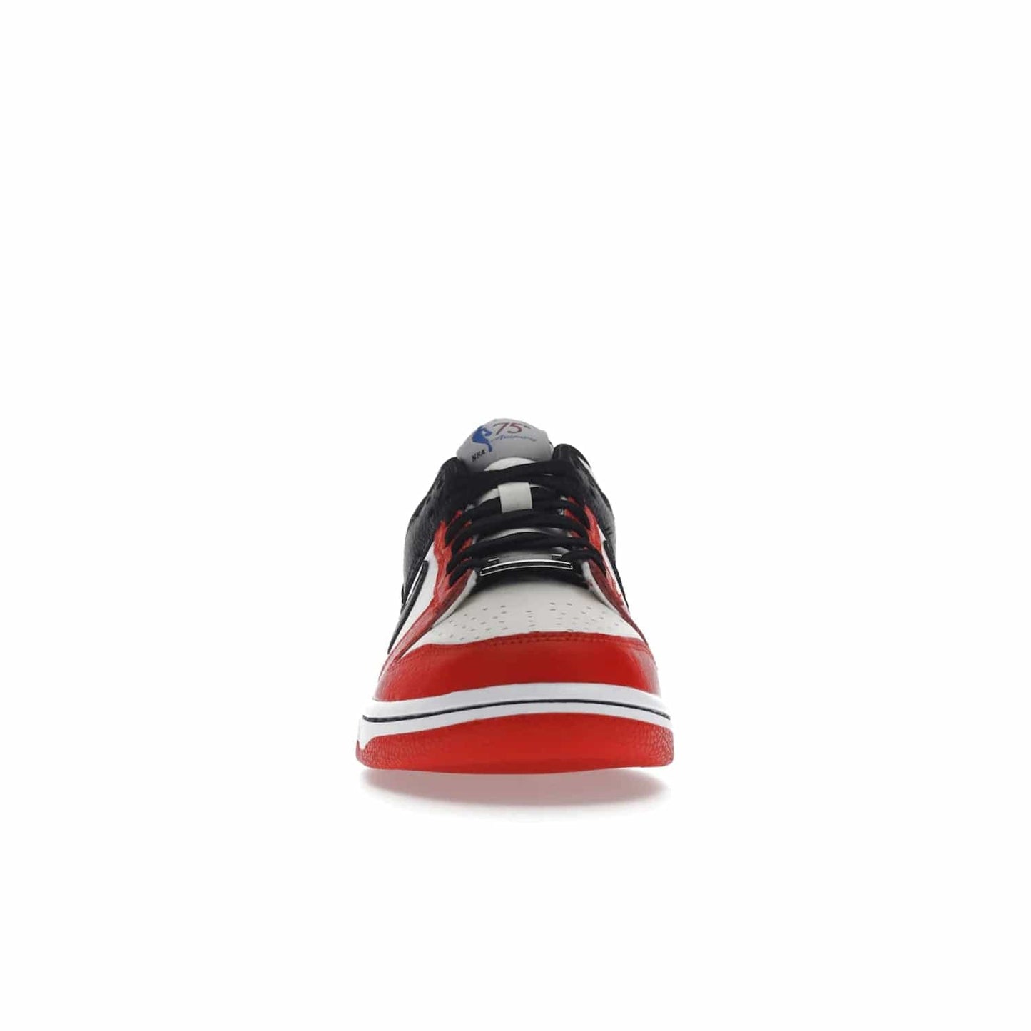 Nike Dunk Low EMB NBA 75th Anniversary Chicago (GS) - Image 10 - Only at www.BallersClubKickz.com - Show your NBAs spirit and get a pair of the Nike Dunk Low EMB NBA 75th Anniversary Chicago GS. Featuring velvety leather and diamond-etched lace dubraes, these shoes are sure to make a statement. Released in October 2021.