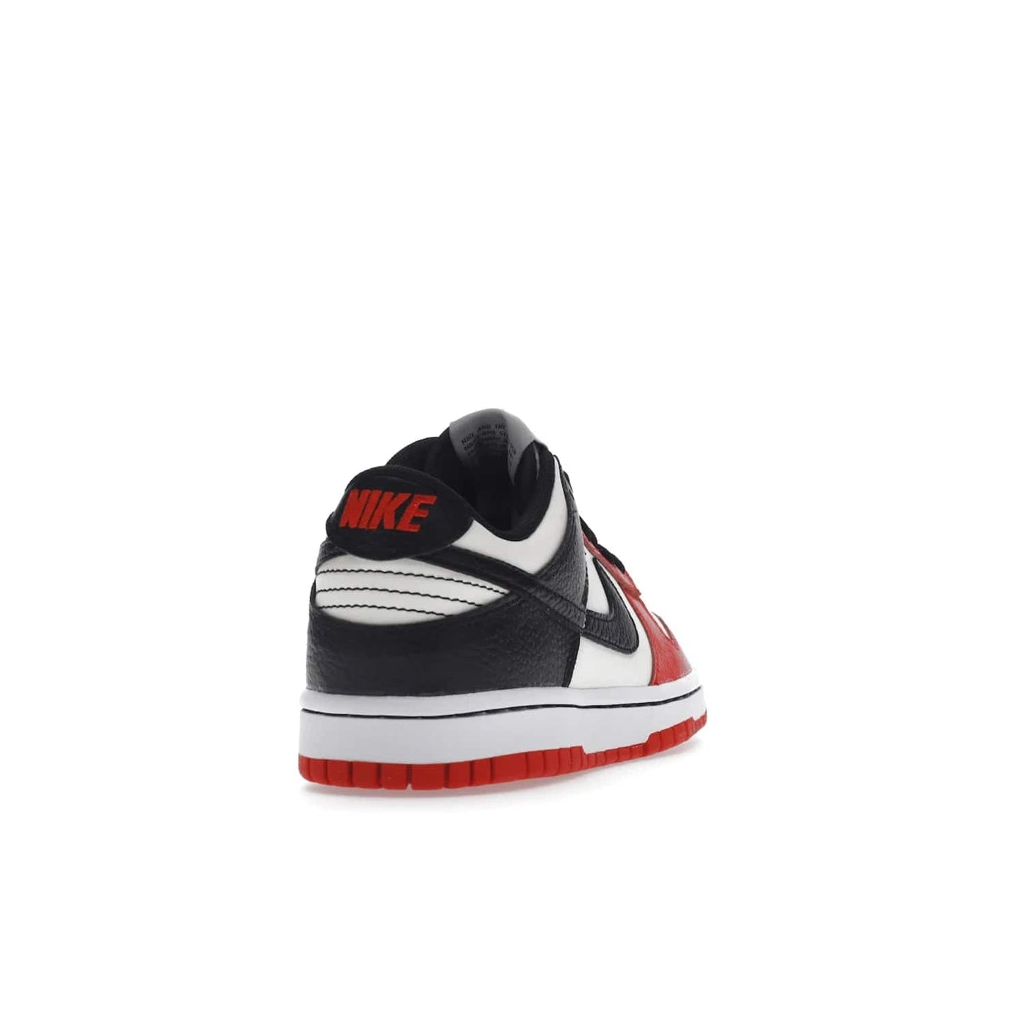 Nike Dunk Low EMB NBA 75th Anniversary Chicago (GS) - Image 30 - Only at www.BallersClubKickz.com - Show your NBAs spirit and get a pair of the Nike Dunk Low EMB NBA 75th Anniversary Chicago GS. Featuring velvety leather and diamond-etched lace dubraes, these shoes are sure to make a statement. Released in October 2021.