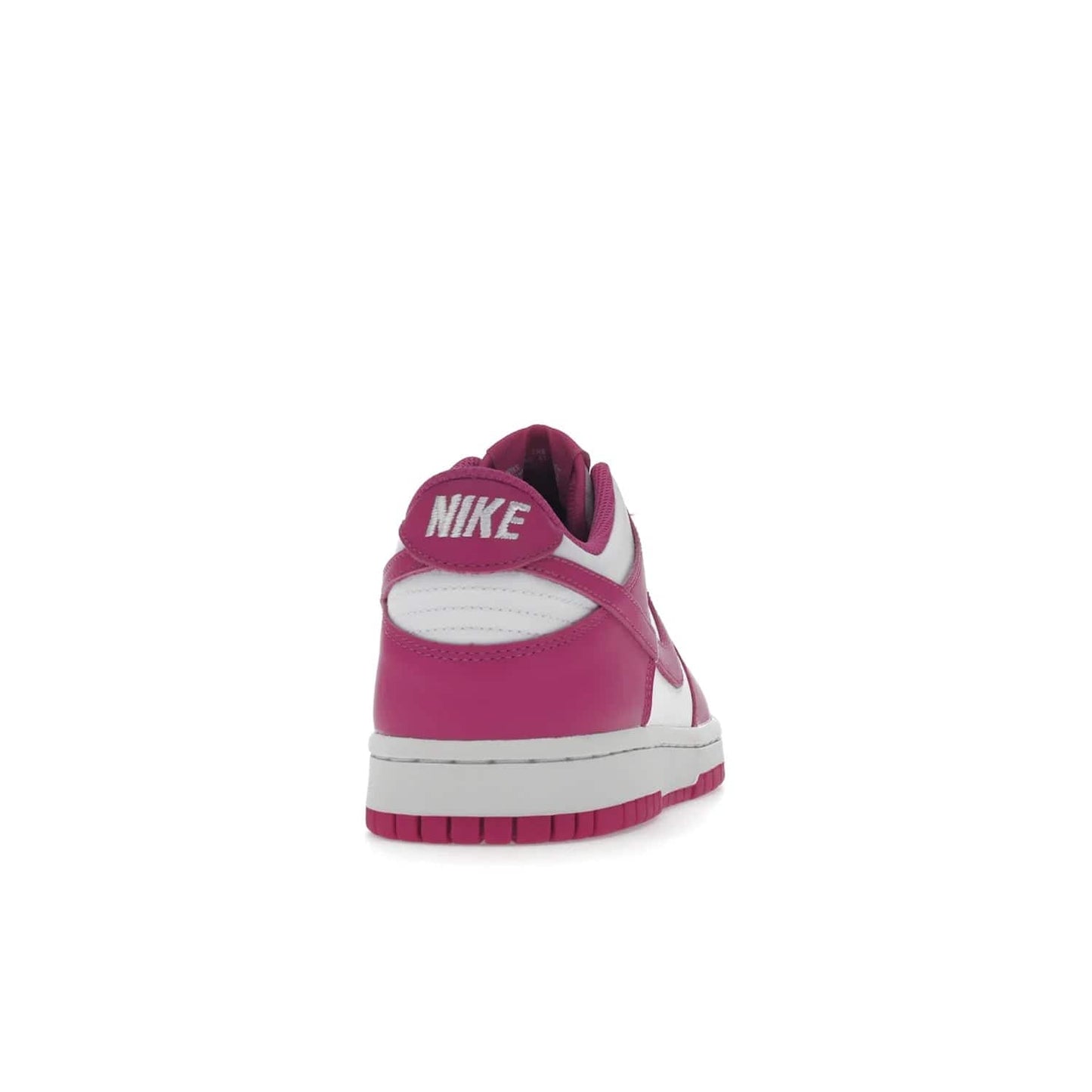 Nike Dunk Low Active Fuchsia (GS) - Image 29 - Only at www.BallersClubKickz.com - The Nike Dunk Low Active Fuchsia (GS) features a classic Dunk Low silhouette and vibrant fuchsia accents. Perfect for kids who love style. Available March 1st 2023.