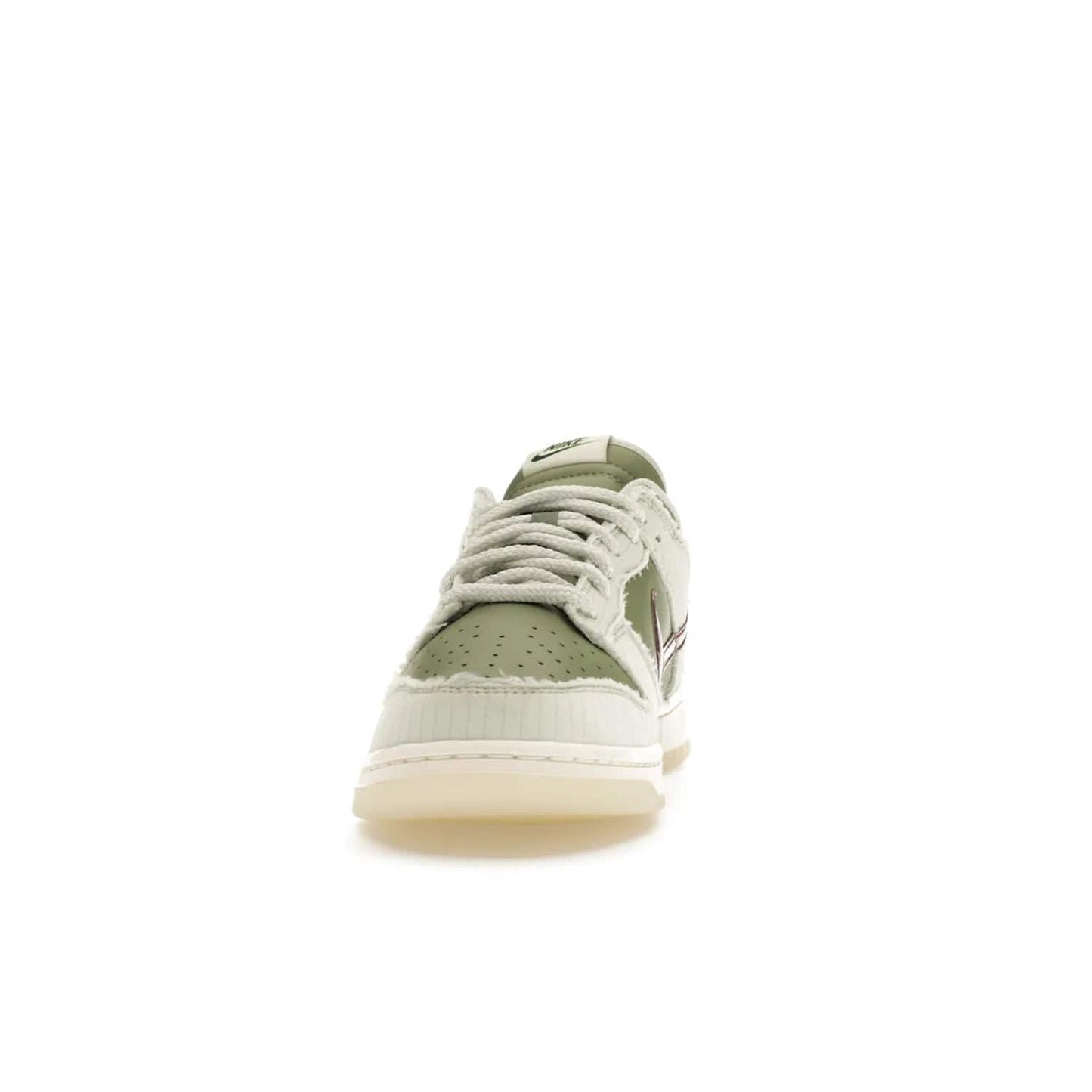 Nike Dunk Low Retro PRM Kyler Murray Be 1 of One - Image 11 - Only at www.BallersClubKickz.com - Introducing the Nike Dunk Low Retro PRM Kyler Murray "Be 1 of One"! A Sea Glass upper with Sail and Oil Green accents, finished with Rose Gold accents. Drop date: November 10th.