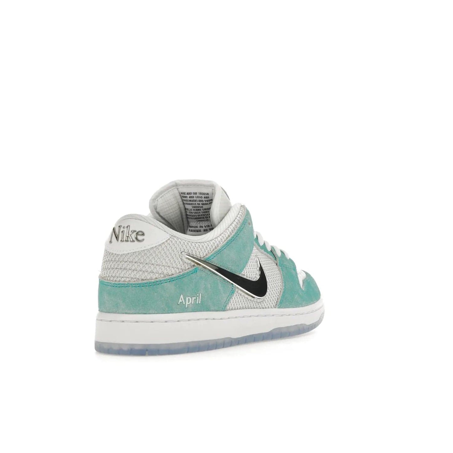 Nike SB Dunk Low April Skateboards - Image 31 - Only at www.BallersClubKickz.com - Grab Nike SB Dunk Low April Skateboards for street-ready performance. Pop of color to stand out on the playgrounds. Durable design with iconic silhouette. Price: $120. Nov 27, 2023 release. Must-have for those who live to ride.