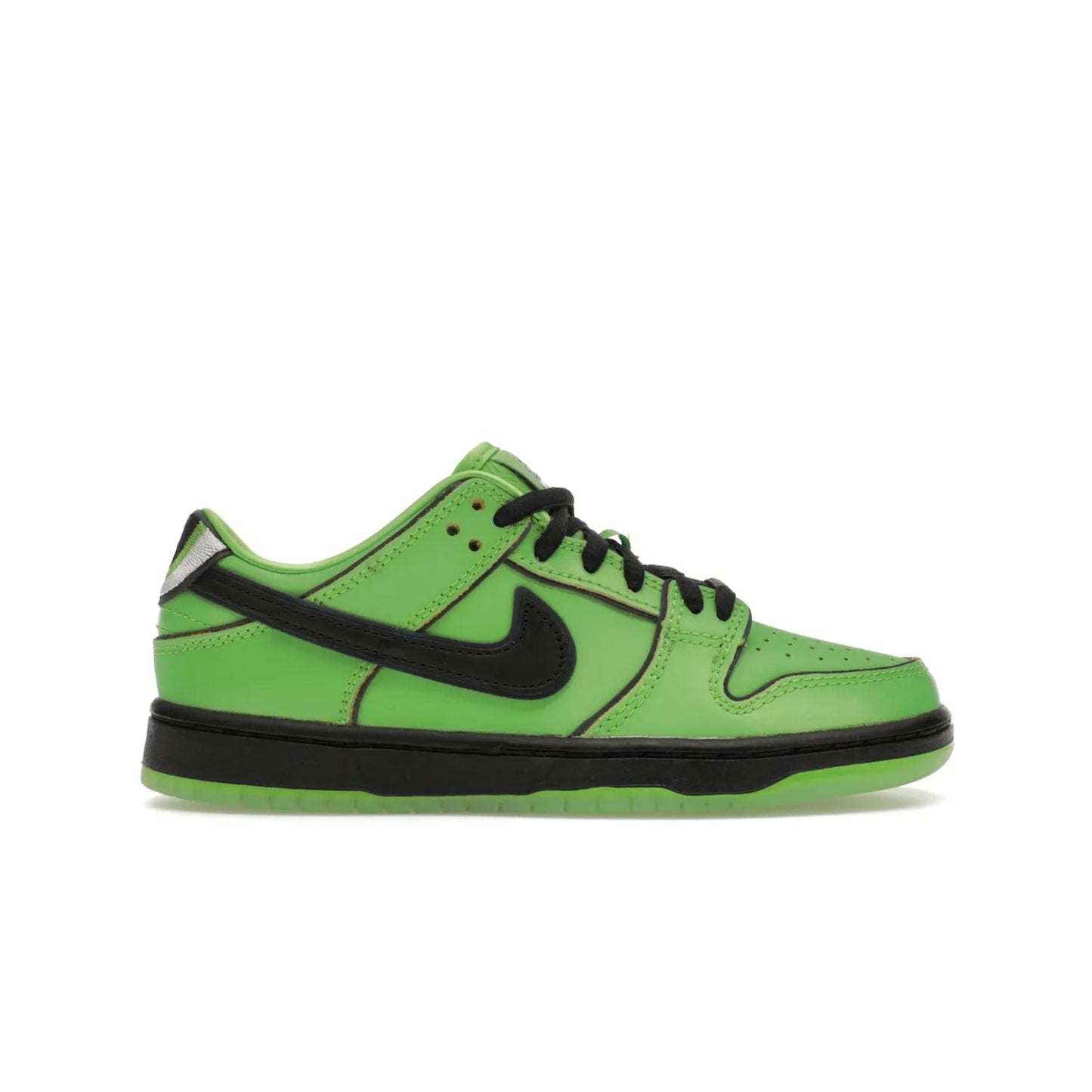 Nike SB Dunk Low The Powerpuff Girls Buttercup (PS) - Image 1 - Only at www.BallersClubKickz.com -