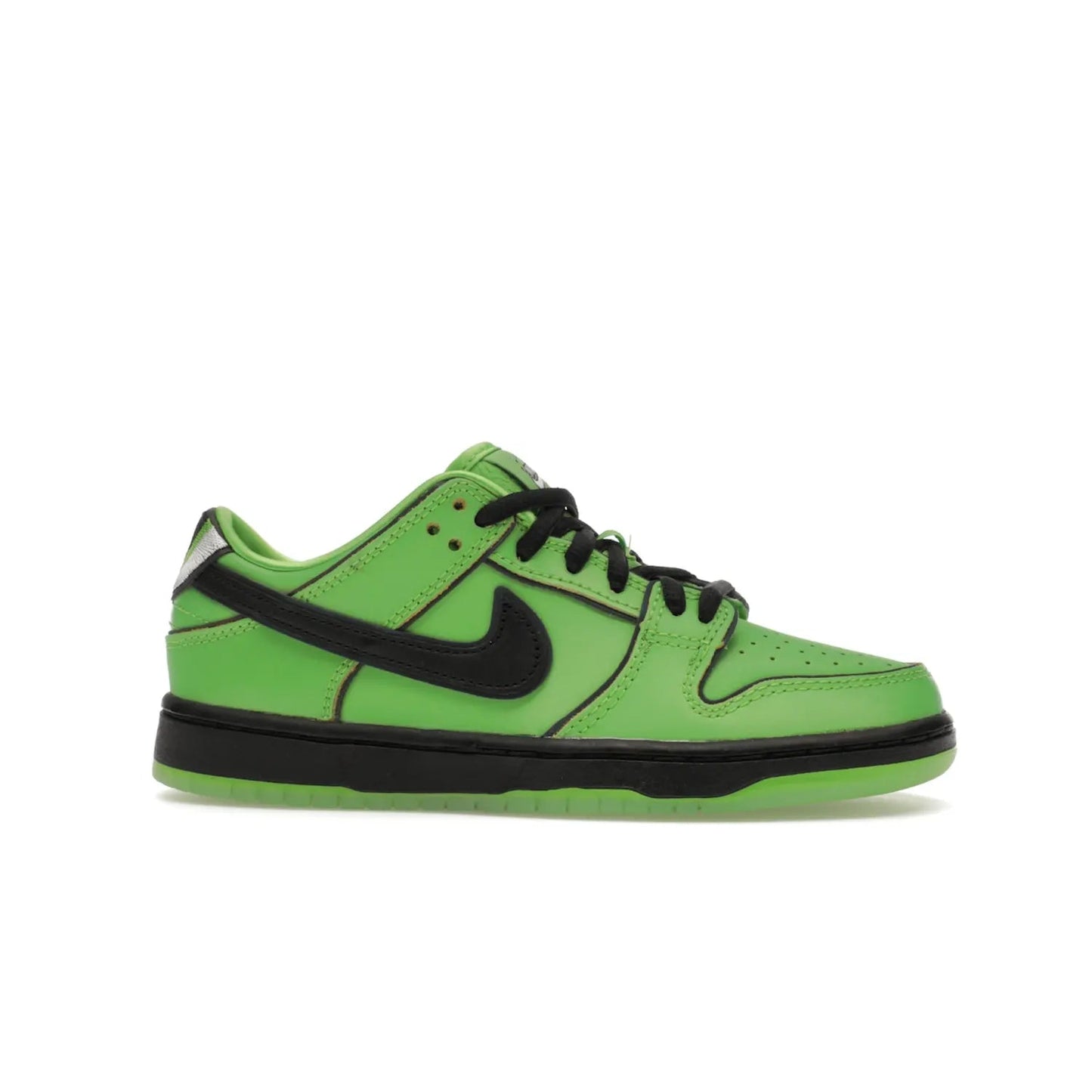 Nike SB Dunk Low The Powerpuff Girls Buttercup (PS) - Image 2 - Only at www.BallersClubKickz.com -