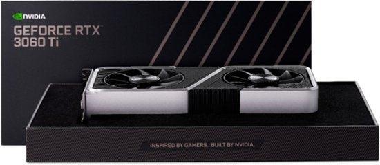 NVIDIA GeForce RTX 3060 Ti Founder Edition Graphics Card - Image 06 - Only at www.BallersClubKickz.com - The NVIDIA GeForce RTX 3060 Ti Graphics Card hit store shelves on December 2, 2020, but they didn’t stay on those shelves for long. The NVIDIA GeForce RTX 3060 Ti Graphics Card, which retailed for $400, was met with overwhelming demand as it seemed like every PC gamer tried to get their hands on one. But who could blame them?