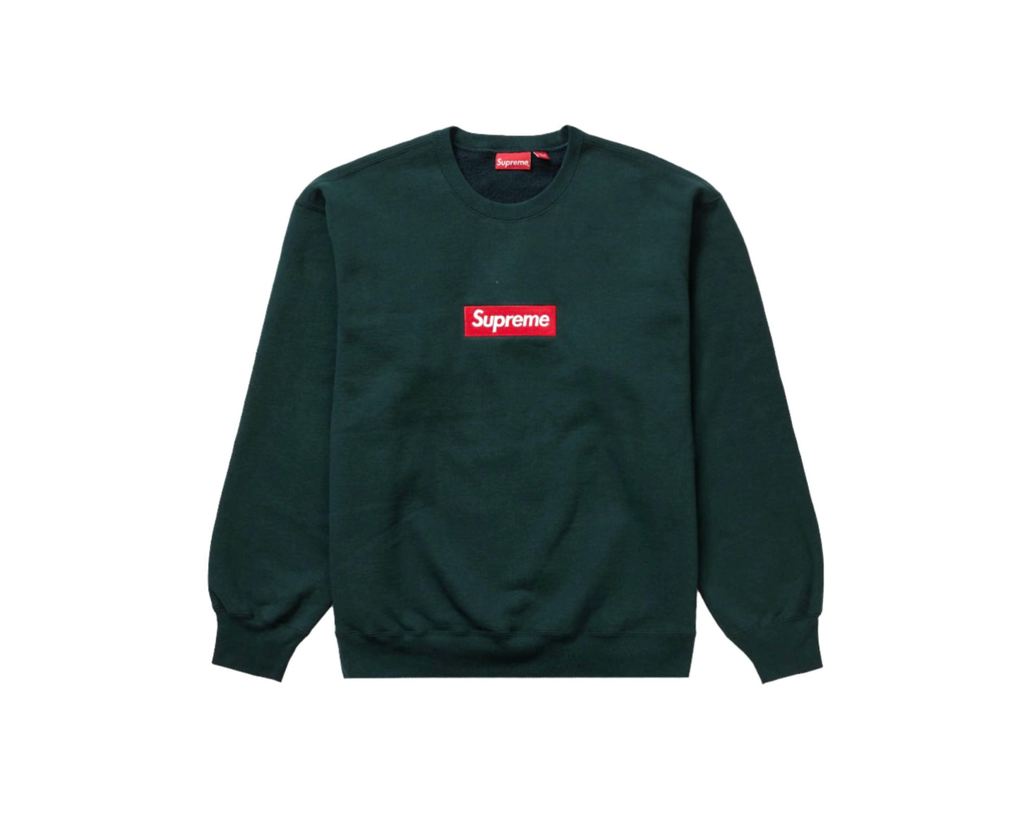 Supreme Box Logo Crewneck FW22 - Image 06 - Only at www.BallersClubKickz.com - These Supreme Box Logo Crewnecks FW22 were available in December of 2022.