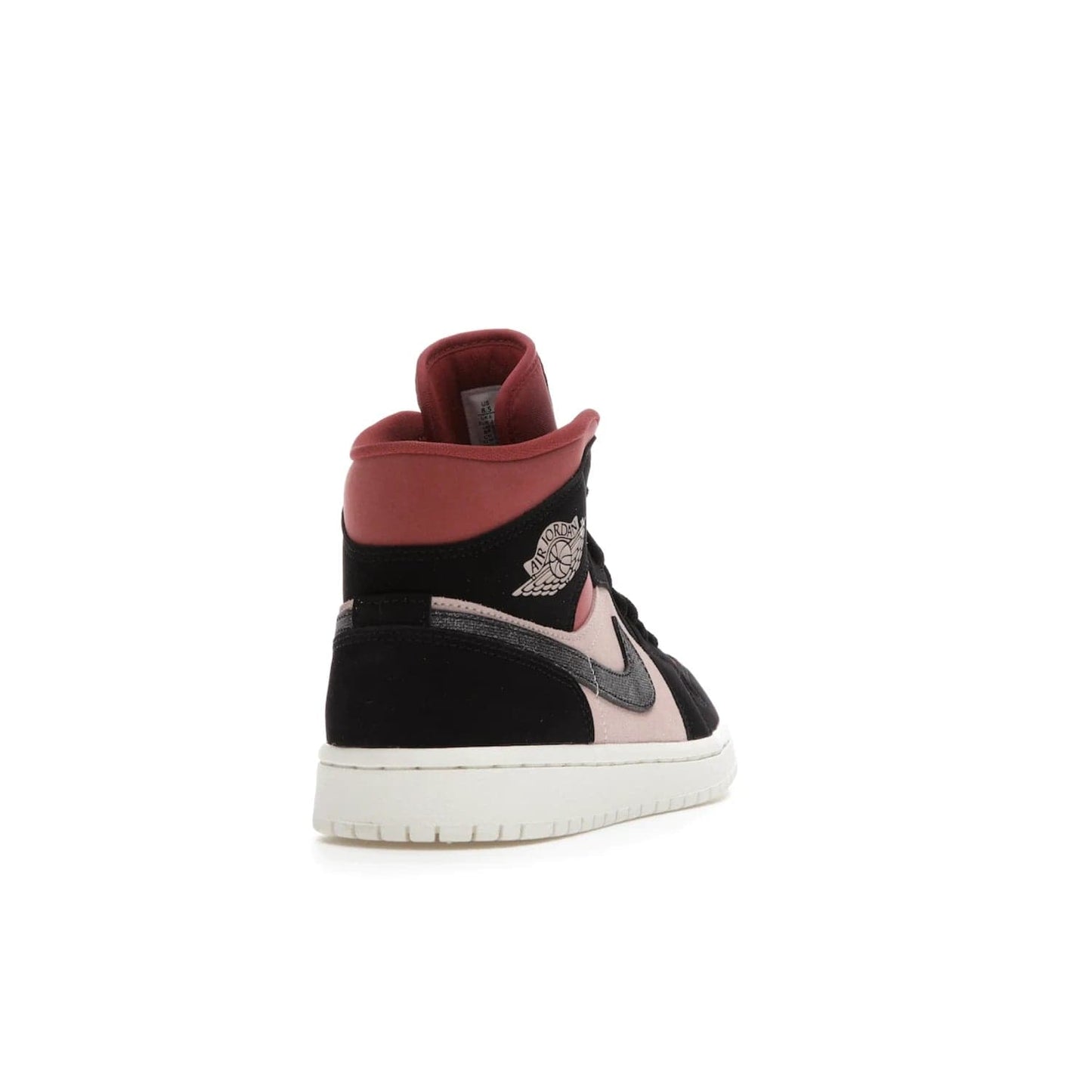 Jordan 1 Mid Canyon Rust (Women's) - Image 30 - Only at www.BallersClubKickz.com - The Air Jordan 1 Mid Canyon Rust for Women (W) is a stylish mid-top sneaker with distressed Nike swooshes and a white rubber cupsole. Featuring a blend of particle beige, canyon rust, sail and black, this versatile design will provide you with amazing comfort and style. Out now, 1st March 2021!